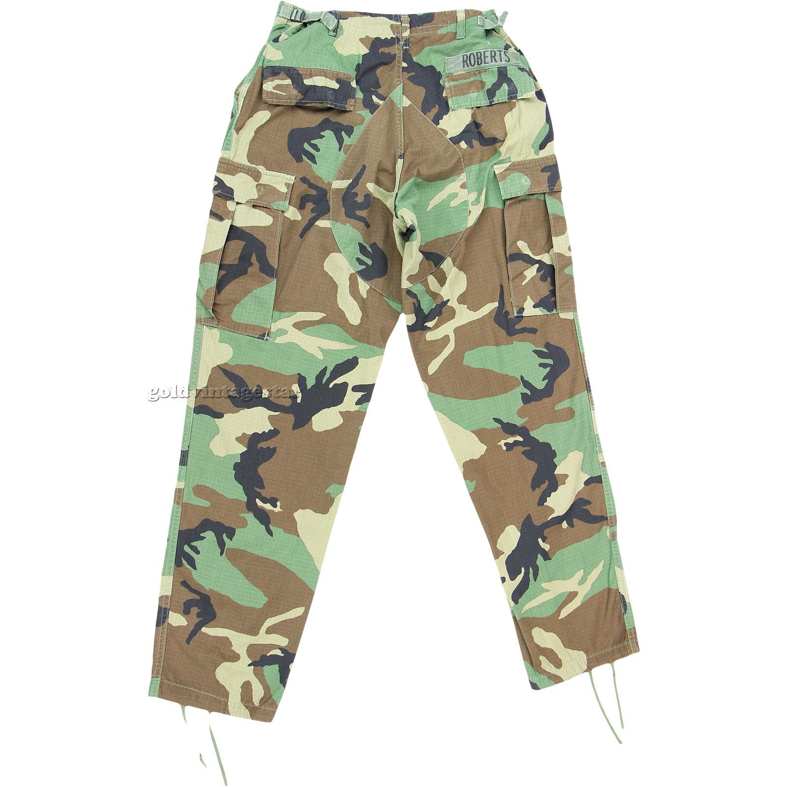 【25s Aug.】Vintage Washed Snow Camo Wide-Leg Pants main image 1