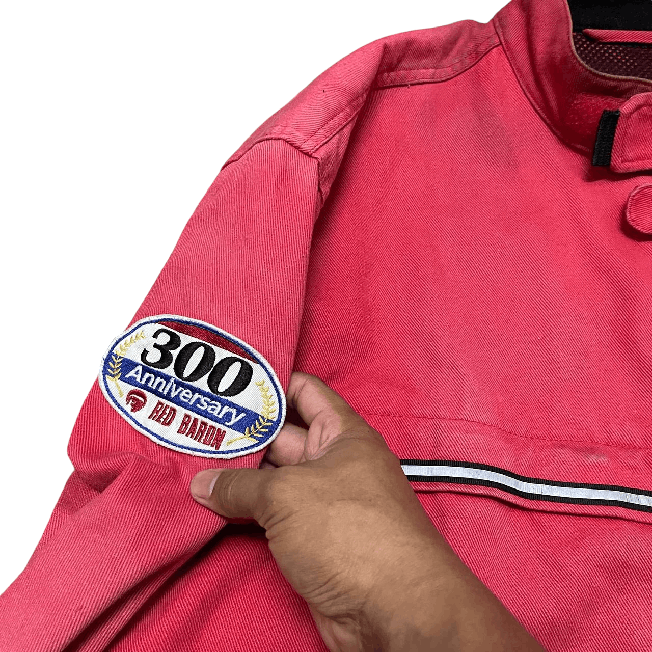 Other Vintage Elf Motorcycle Racing Team Jacket Red Baron Size US L / EU 52-54 / 3 - 7 Thumbnail