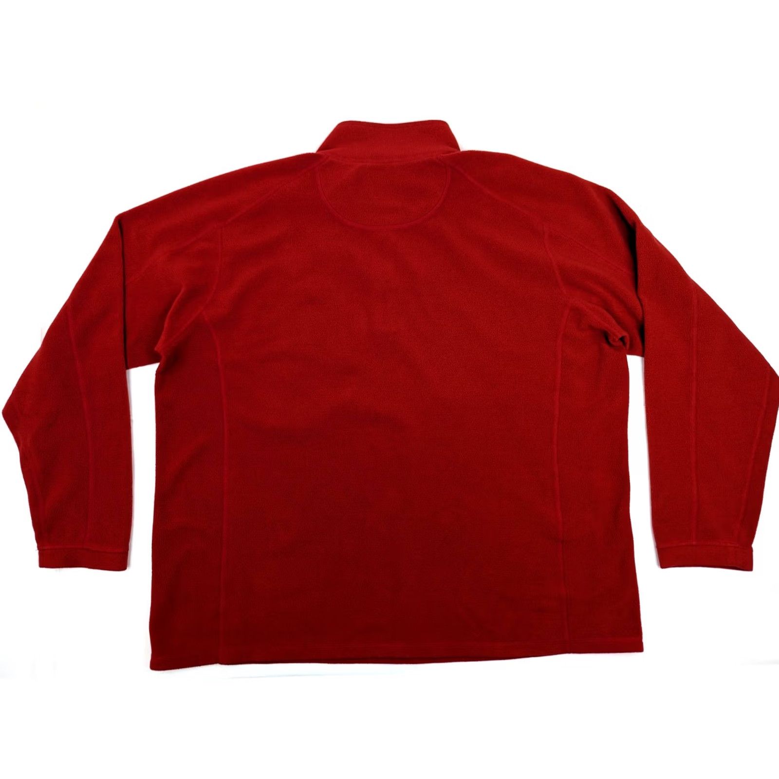 Vintage VINTAGE LL Bean Full Zip Red Fleece Sweater Men 2XLT Tall Long Sleeve Moc Neck, Solid, Red, 2XLT, Pullover, Zipper, Pockets, Wool? Size US XXL / EU 58 / 5 - 5 Thumbnail
