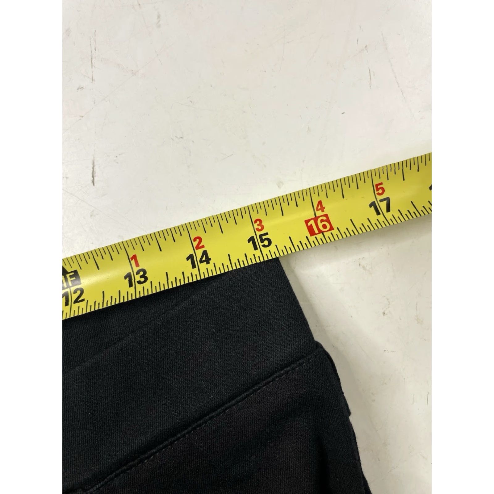 Denime Betabrand Jeans Women Petite Black Skinny Slim Denim Pull On W1536 Size 32" / US 10 / IT 46 - 4 Thumbnail