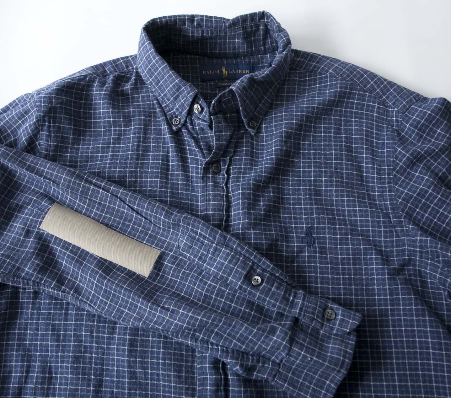 Ralph Lauren Ralph Lauren Shirt Custom Patch Classic Fit Size M Flannel Size US M / EU 48-50 / 2 - 2 Thumbnail