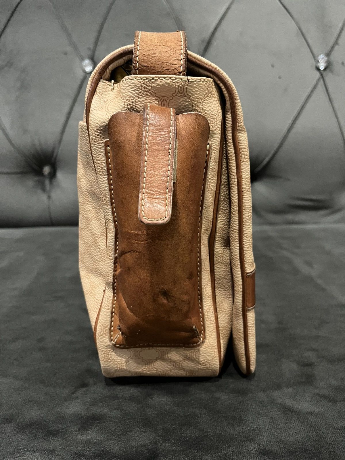 Celine CELINE HANDBAGS monogram triumph canvas crossbody bags Size ONE SIZE - 4 Thumbnail