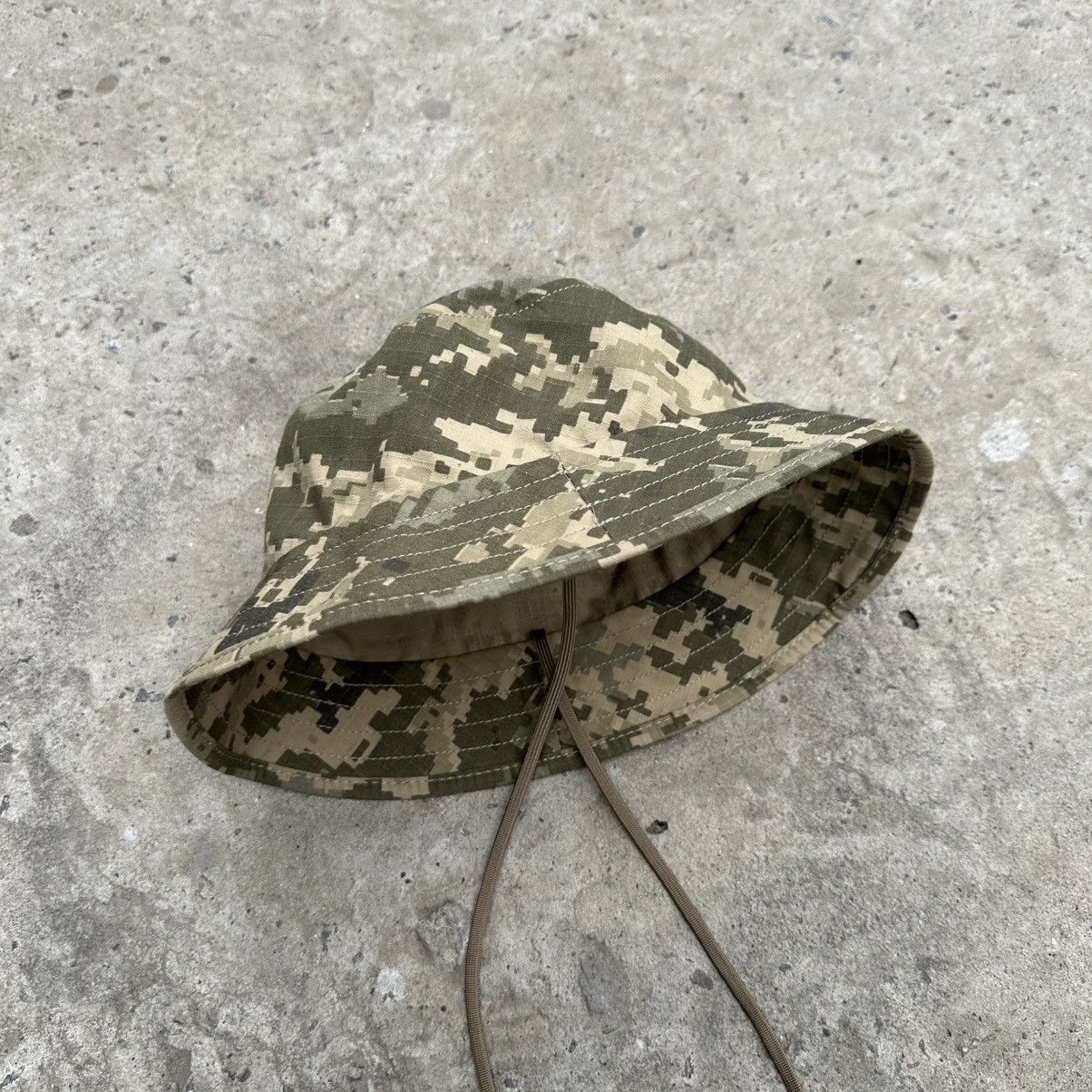 Y/Project Vintage Ukrainian Pixel Hat Cap Panama Y2K Crazy Fit 00s USA Size ONE SIZE - 8 Thumbnail