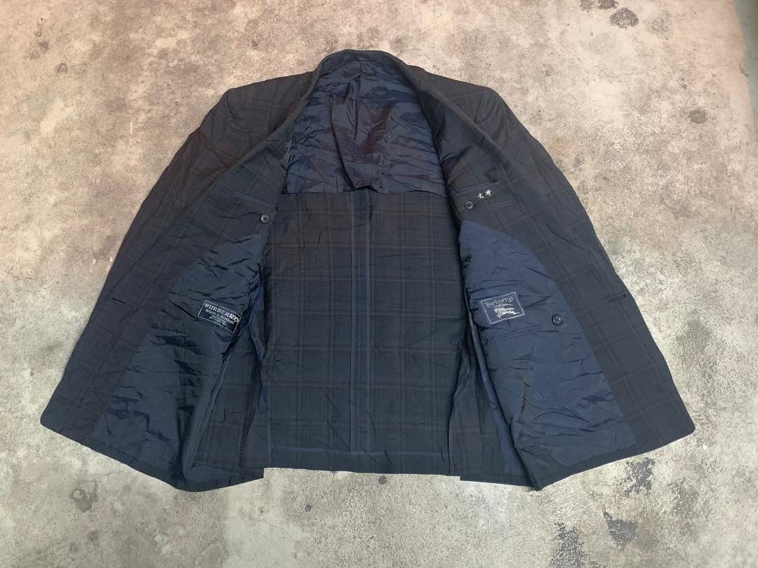 Burberry Vintage Burberrys mohair&wool Blazer Size 44R - 7 Thumbnail