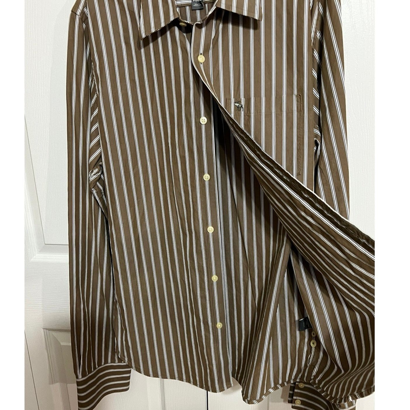 Abercrombie & Fitch Abercrombie & Fitch Muscle fit LS shirt Sz XXL 100% cotton Size US XXL / EU 58 / 5 - 7 Thumbnail