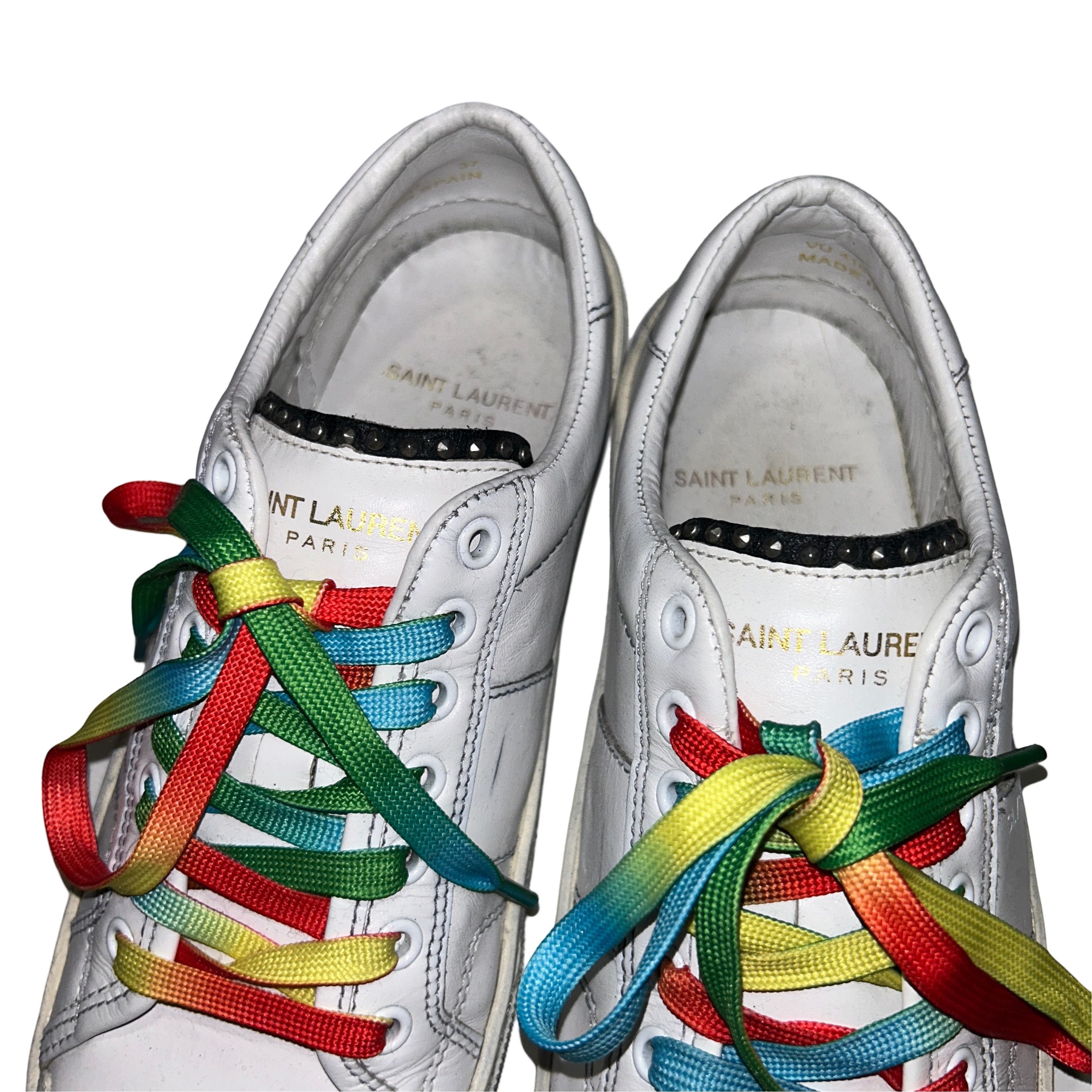Hedi Slimane × Saint Laurent Paris sl37 sneakers ss16 Size US 7 / IT 37 - 4 Thumbnail
