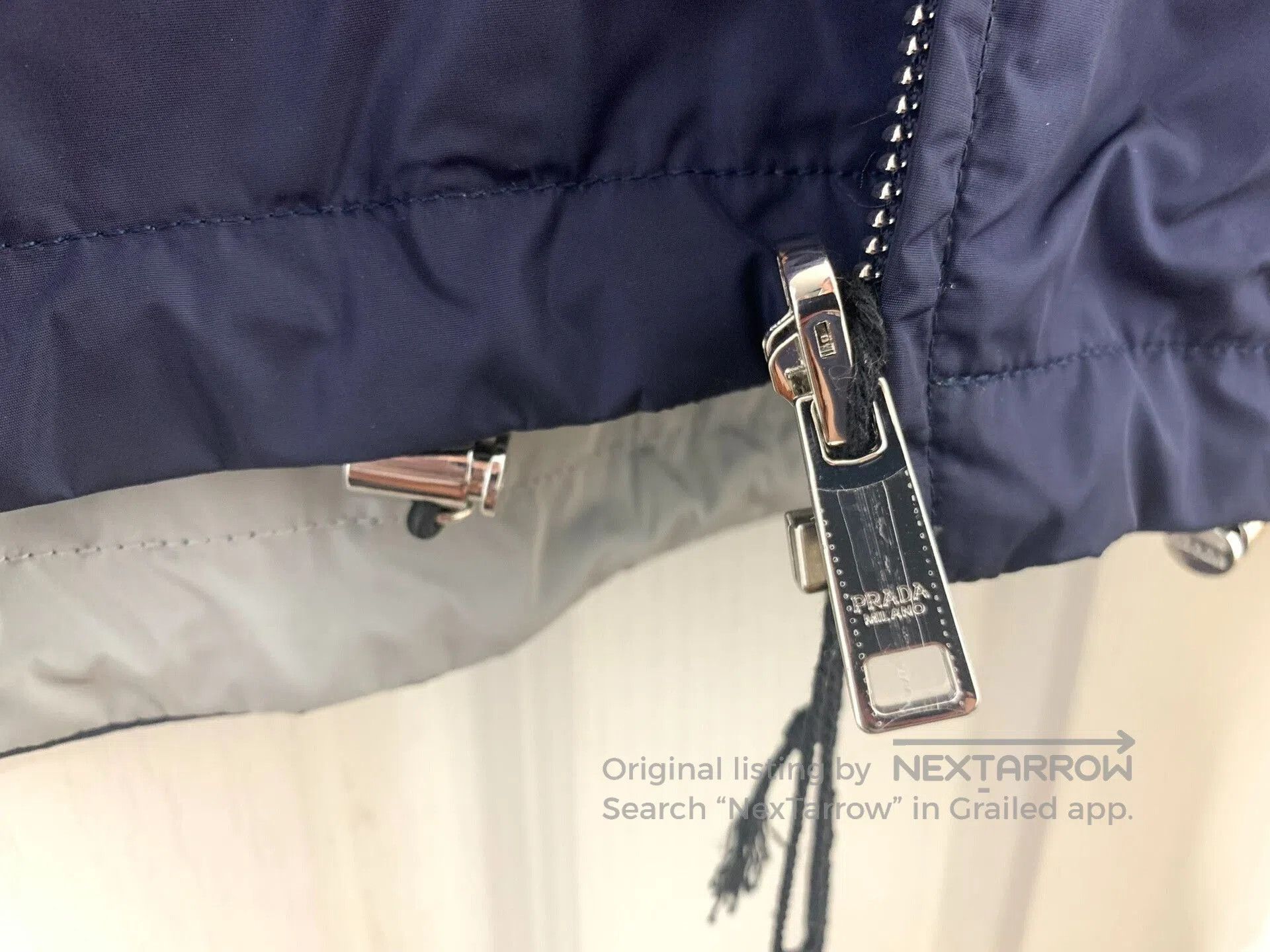 Prada Prada Men's Reversible Hooded Jacket. Size US M / EU 48-50 / 2 - 3 Thumbnail