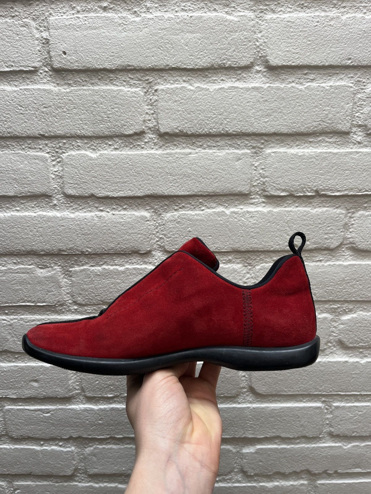 Prada Prada sport F/W 1999 linea Rossa suede sneakers Size US 4.5 / IT 34.5 - 11 Thumbnail