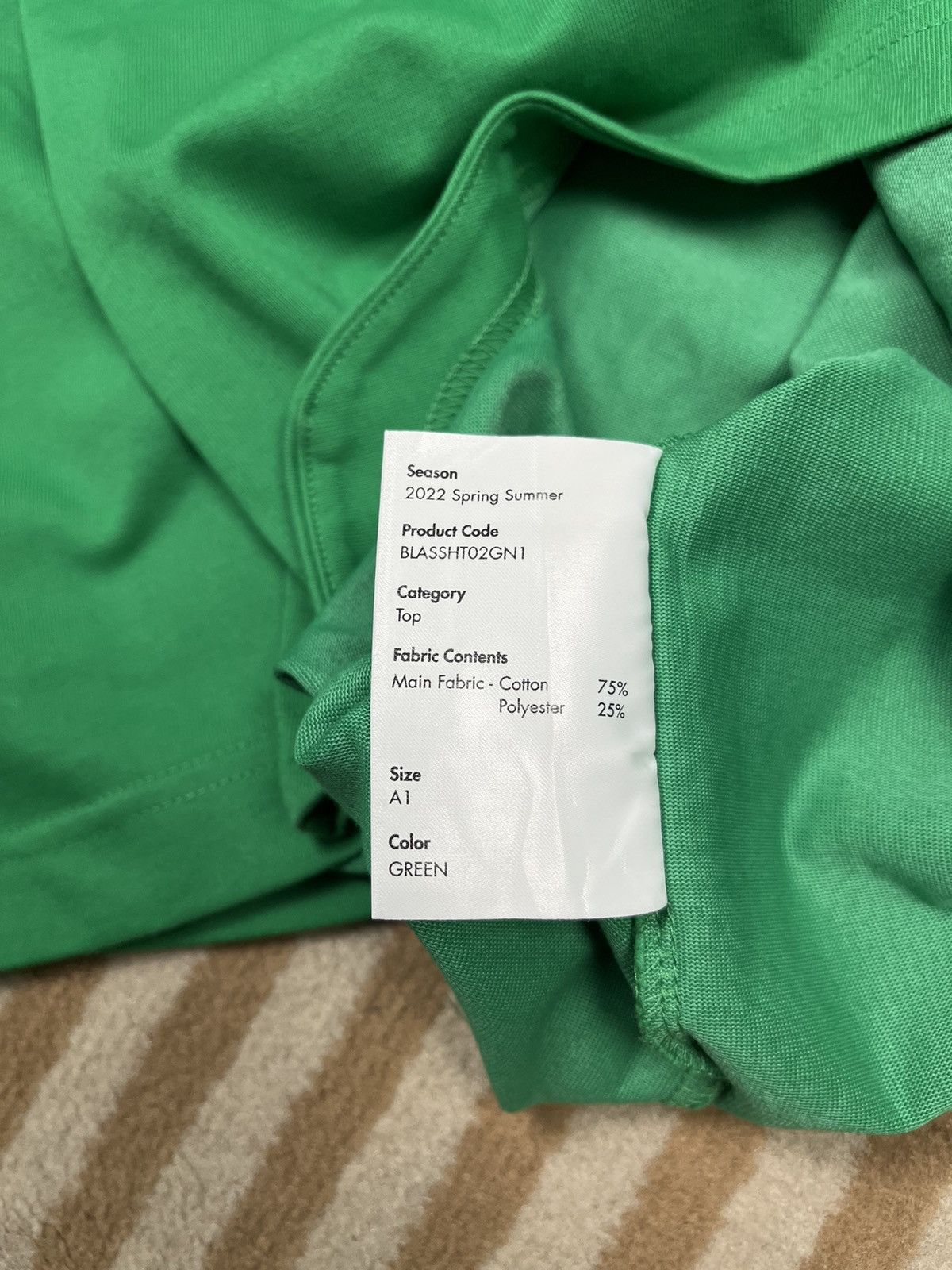 Ader Error Ader Error Green T-shirt Size US L / EU 52-54 / 3 - 12 Thumbnail