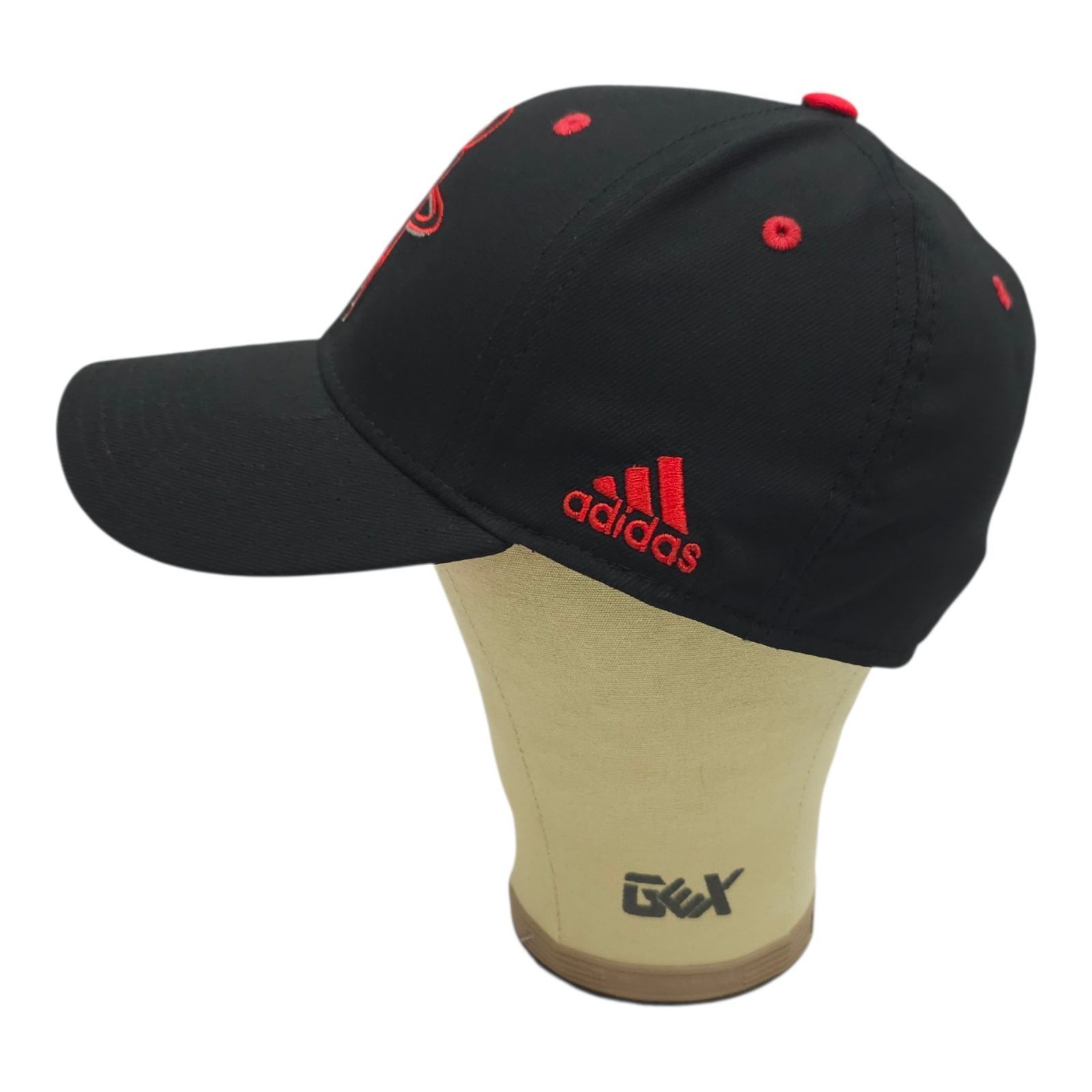 Adidas Adidas Houston Rockets Drip Logo Hat S/M Cap Black Red NBA Size ONE SIZE - 9 Thumbnail
