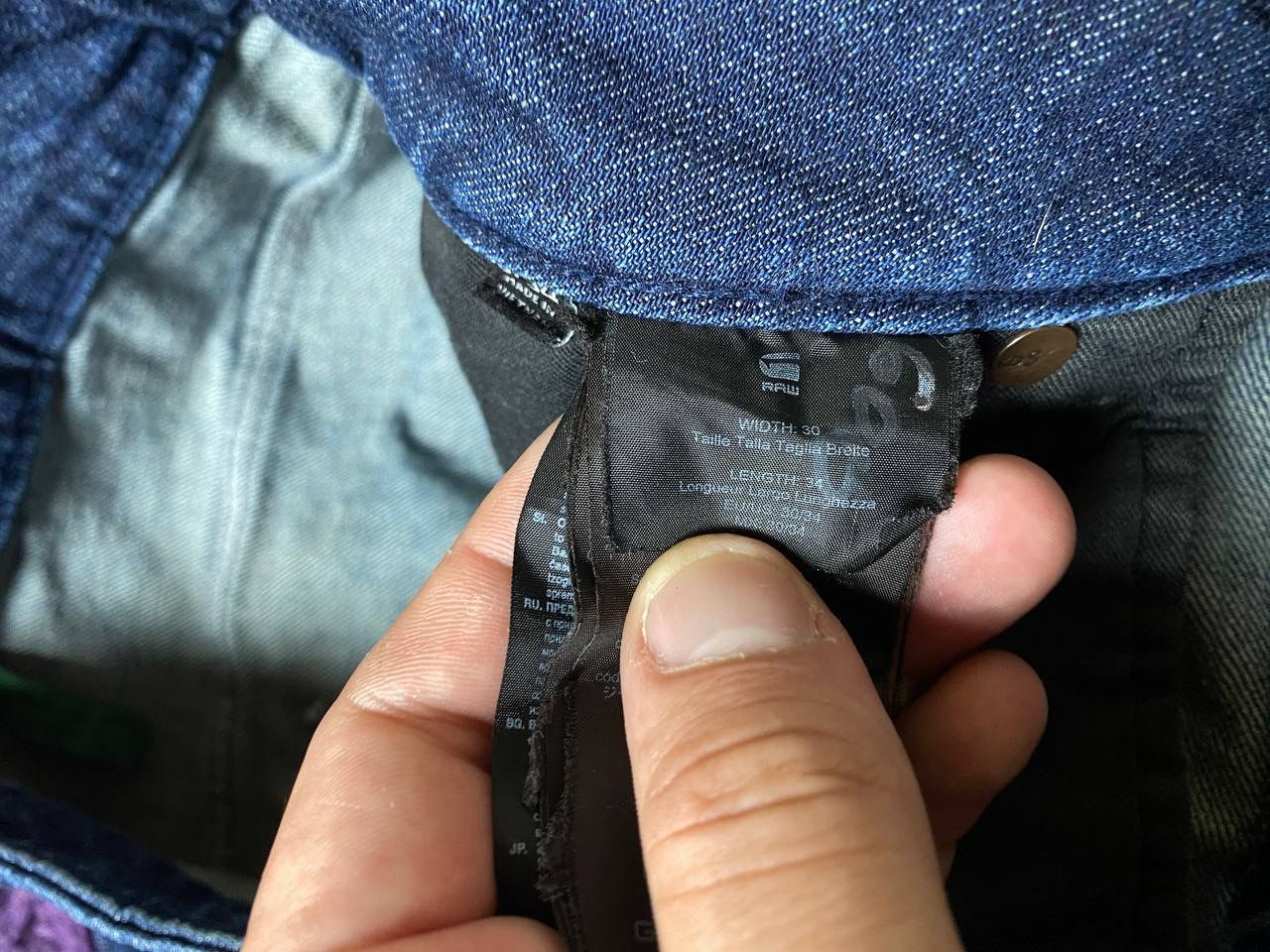 G-Star Vintage G-Star Raw Straight Fit Denim Jeans Size 30 Size US 30 / EU 46 - 4 Thumbnail