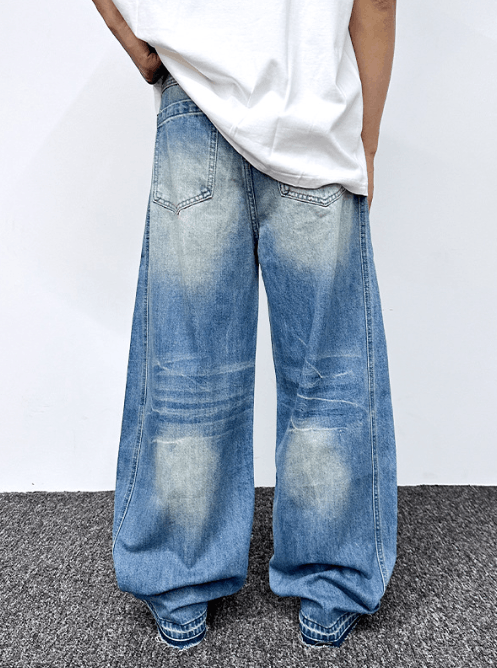 Japanese Brand American high street banana casual machete jeans Size US 32 / EU 48 - 4 Thumbnail