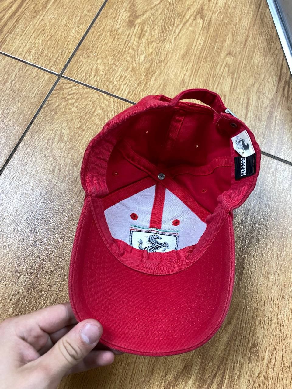 Ferrari Vintage Ferrari Cap Racing Formula 1 Style Size ONE SIZE - 9 Thumbnail