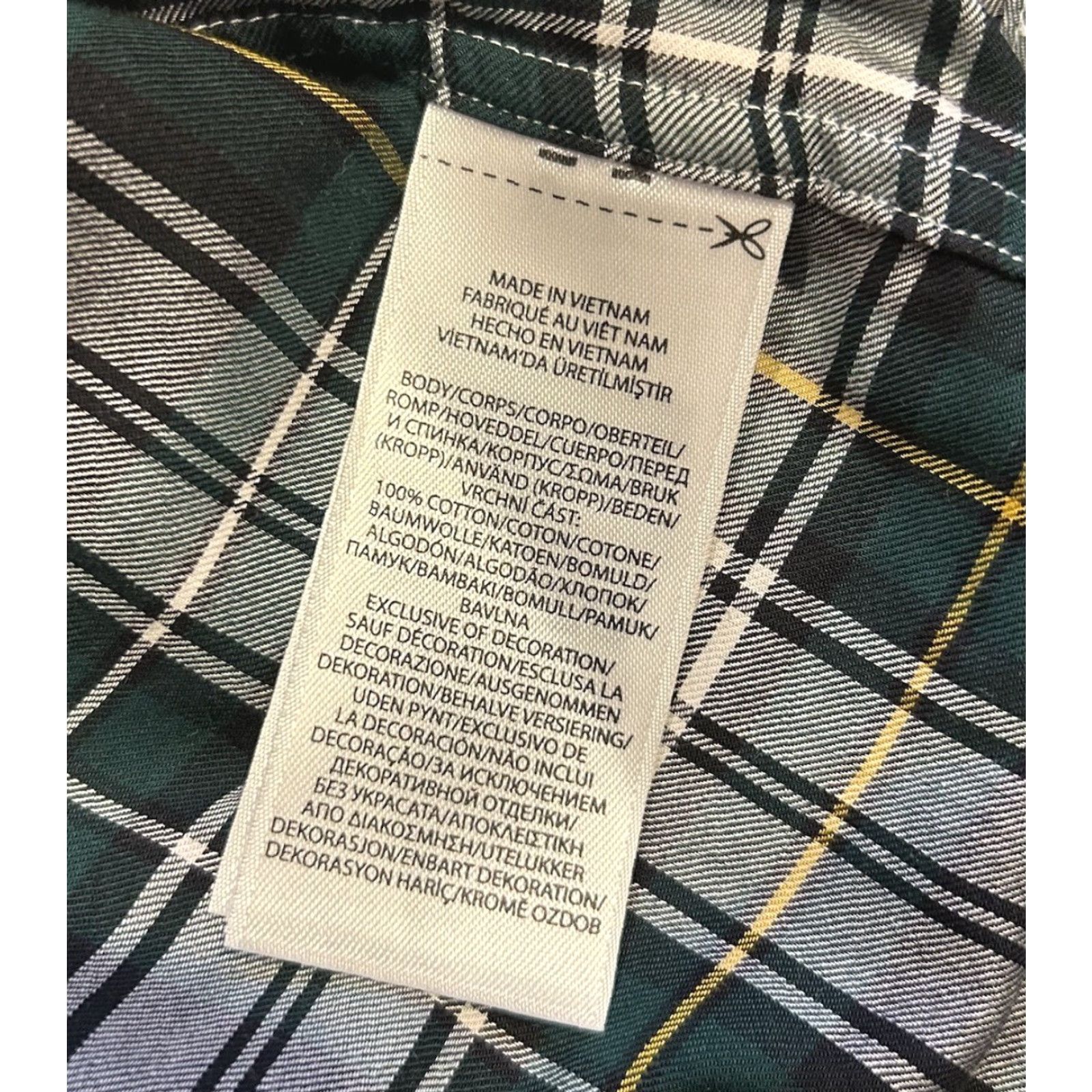 Polo Ralph Lauren Polo Ralph Lauren Performance Plaid Shirt Mens 4XLT Green Flannel Button-Up Shirt Long Sleeve Casual Size US XXL / EU 58 / 5 - 6 Thumbnail