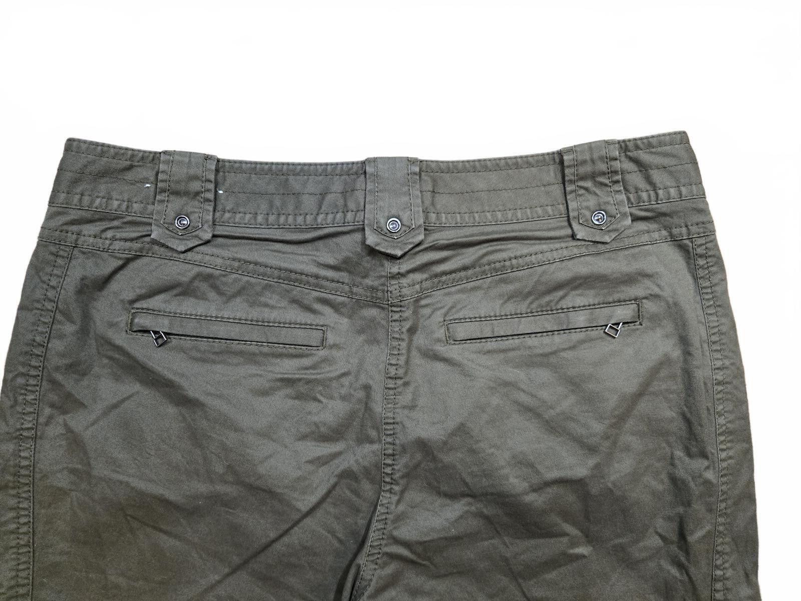 Ann Taylor Ann Taylor Lindsay Capri Pants Olive Green Utility Crop Size 30" / US 8 / IT 44 - 2 Thumbnail