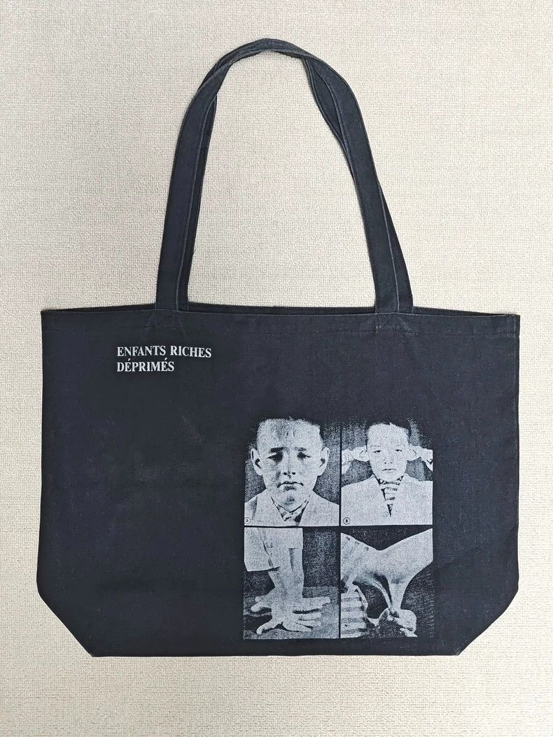 Enfants Riches Deprimes Erd Portrait Canvas Bag Tote Bag -Dmc in Black, Men's