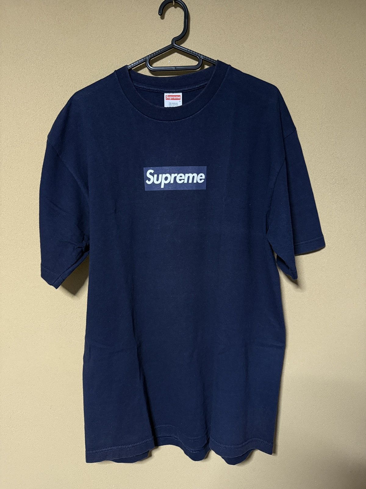 Buy Supreme Tonal Box Logo Tee 'Navy' - SS23T23 NAVY | GOAT
