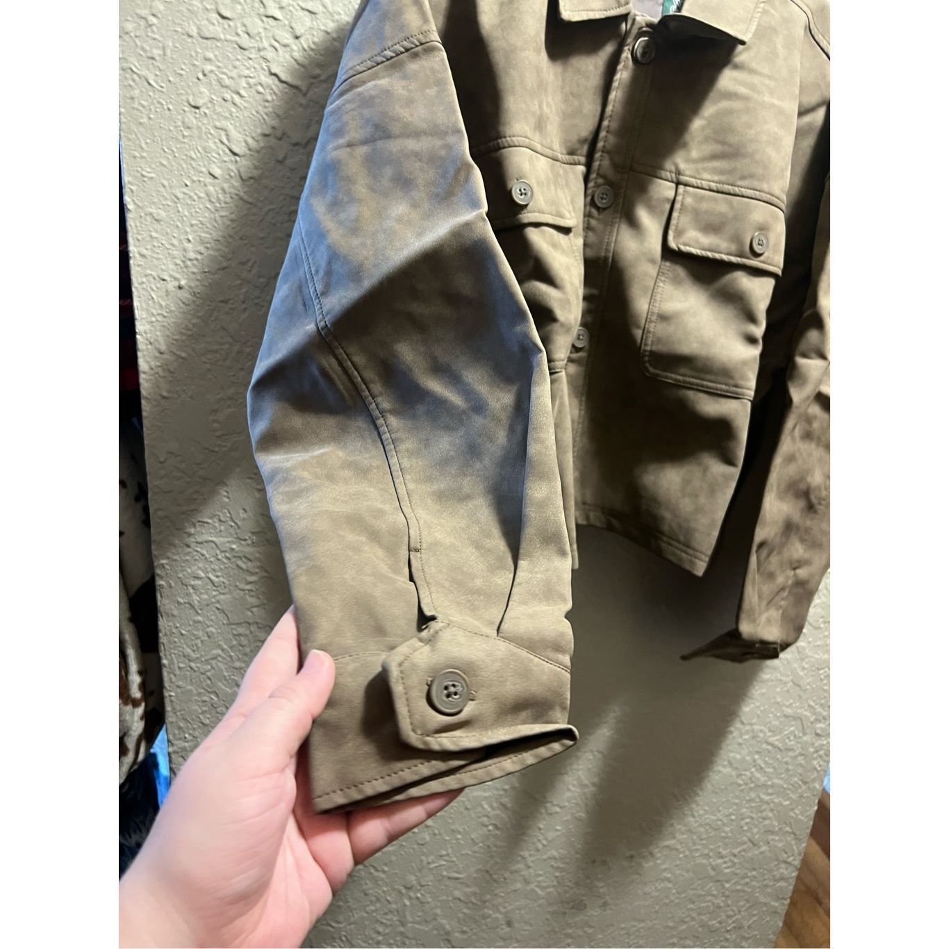 Other Wild Fable Light Brown Jacket Woman’s Size XXL NEW Size XXL / US 16-18 / IT 52-54 - 2 Thumbnail