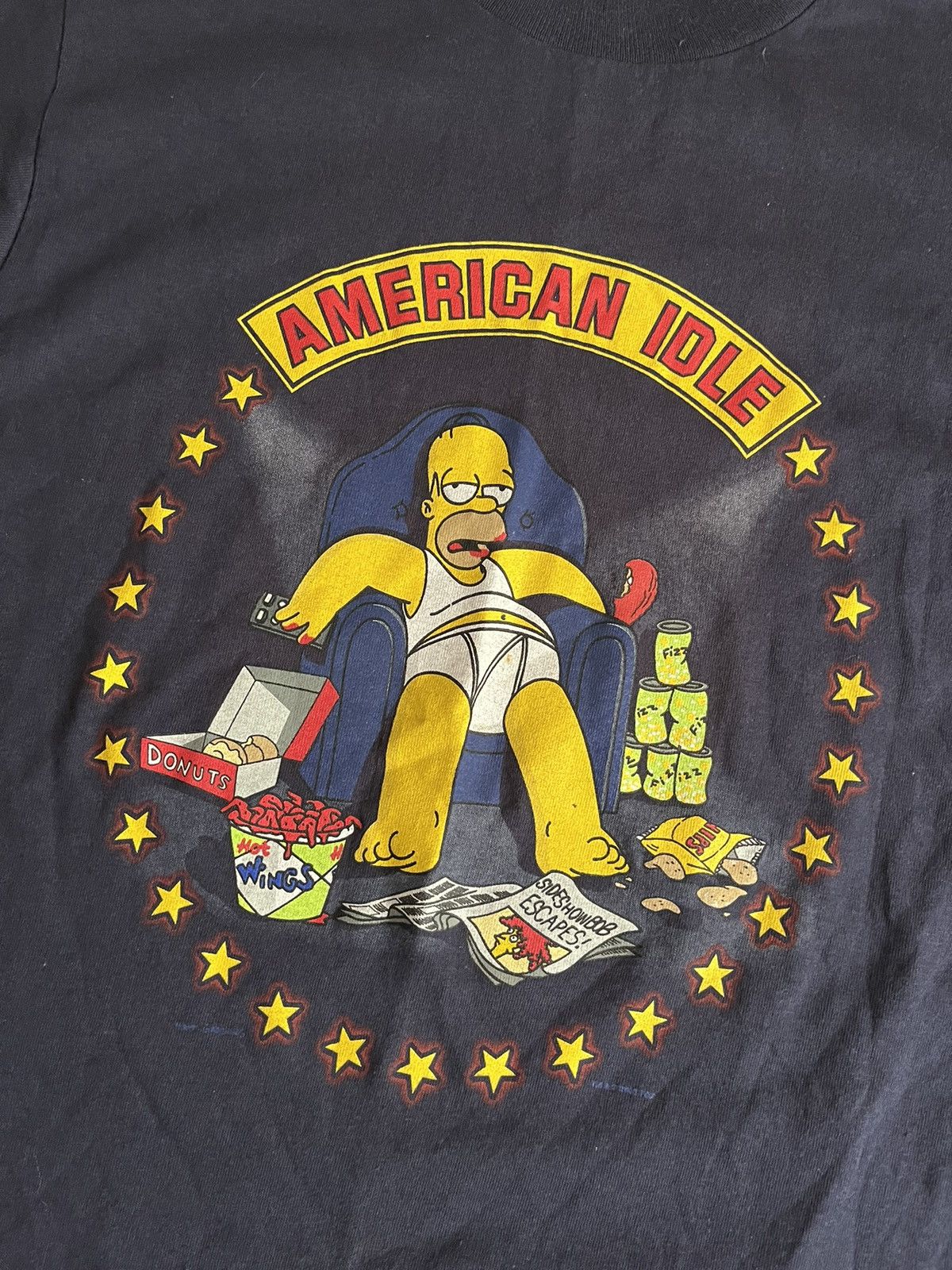 Delta × The Simpsons Vintage The Simpsons Delta 2003 Fox Homer Logo T-shirt Movie Size US S / EU 44-46 / 1 - 4 Thumbnail