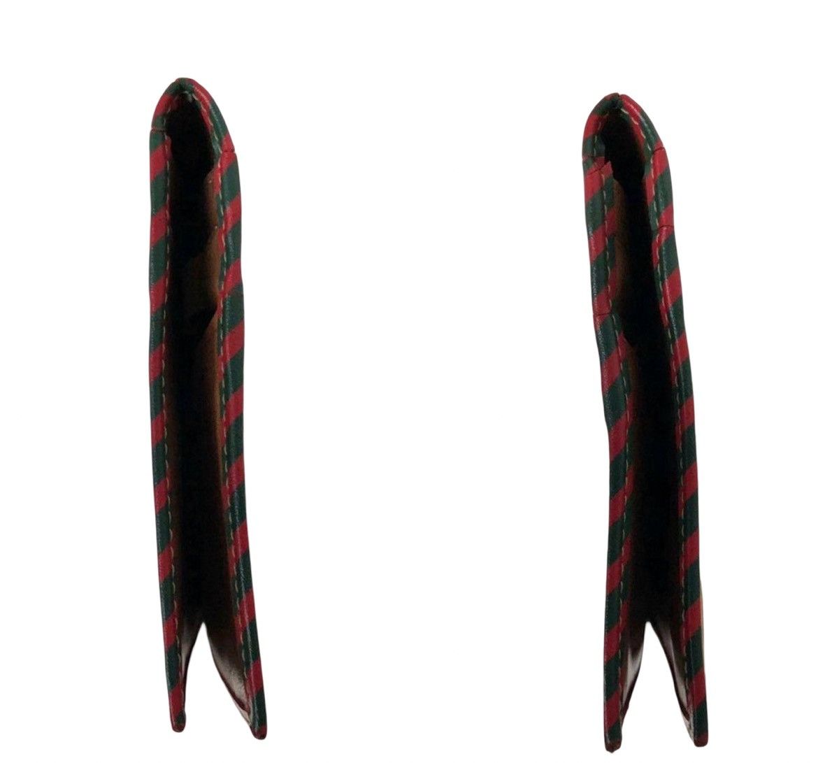Gucci Vintage Gucci Diagonal Stripe Long Wallet Size ONE SIZE - 3 Thumbnail