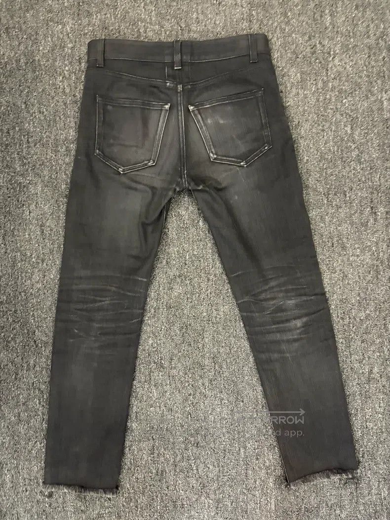 Saint Laurent Paris Saint Laurent Paris Frayed Hem Pants Size US 29 - 2 Thumbnail