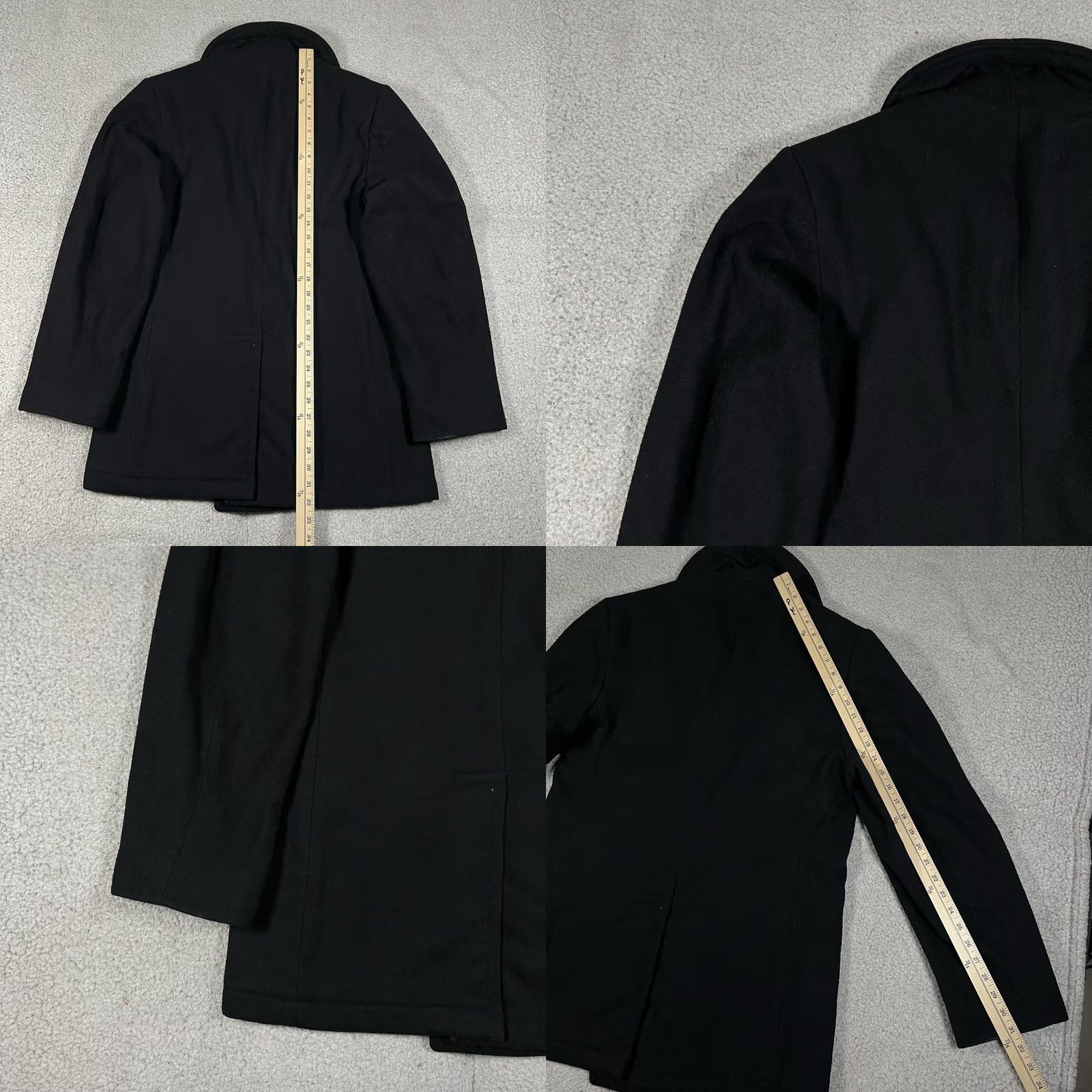 Vintage VINTAGE US Military Wool Pea Coat Mens 38R Sterlingwear Boston Navy Coat Cold Weather 80s 90s USA Mens Size US XXS / EU 40 - 10 Thumbnail