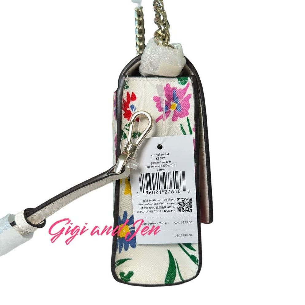 Kate Spade Kate Spade Garden Bouquet Convertible Crossbody Shoulder Bag Size ONE SIZE - 3 Thumbnail