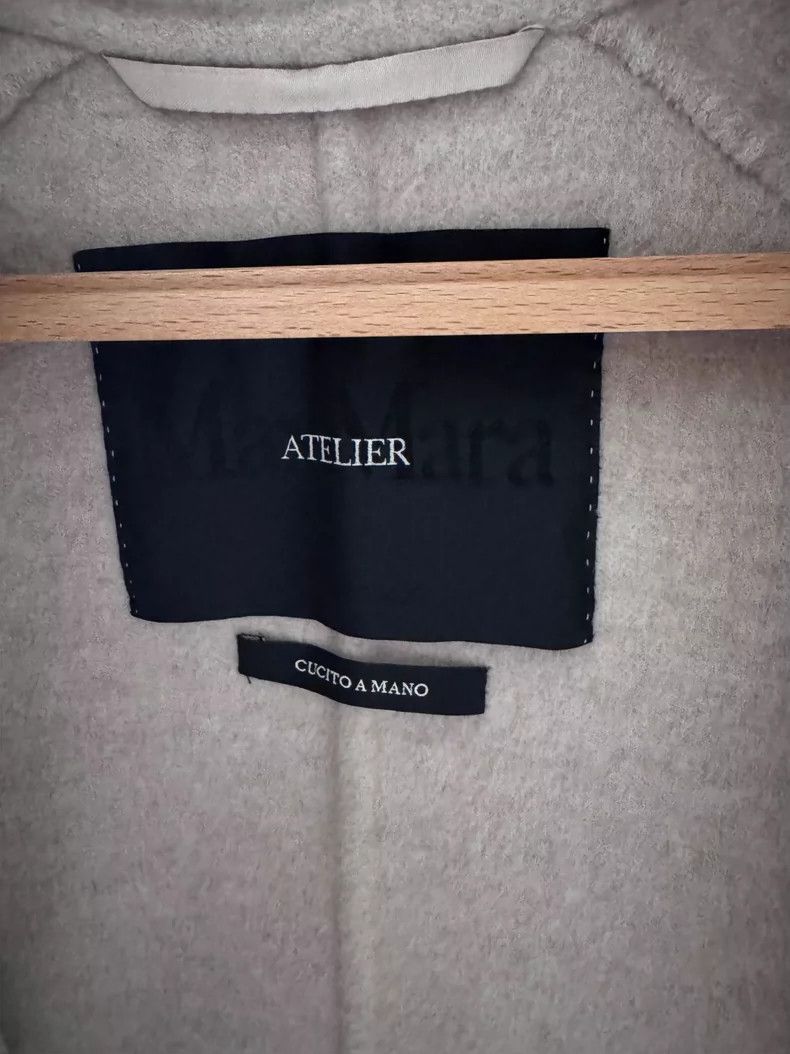 Max Mara Max Mara Oatmeal cashmere coat Size S / US 4 / IT 40 - 4 Thumbnail