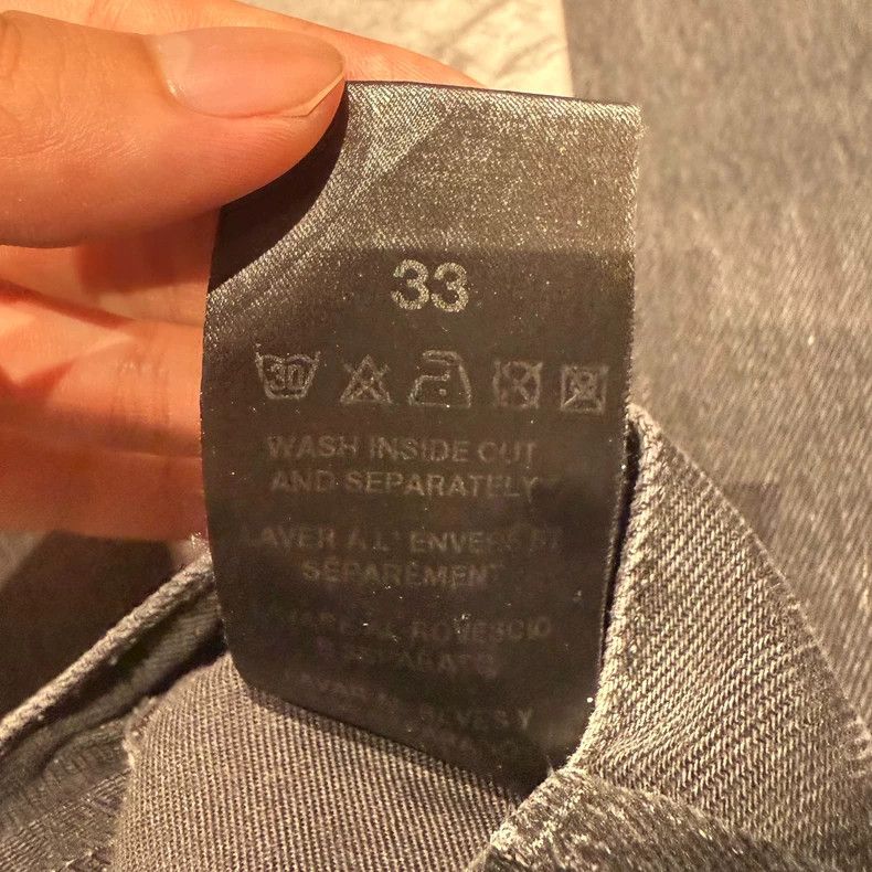 Raf Simons Raf simons 19aw Rose Embroidered Jeans Size US 33 - 4 Thumbnail