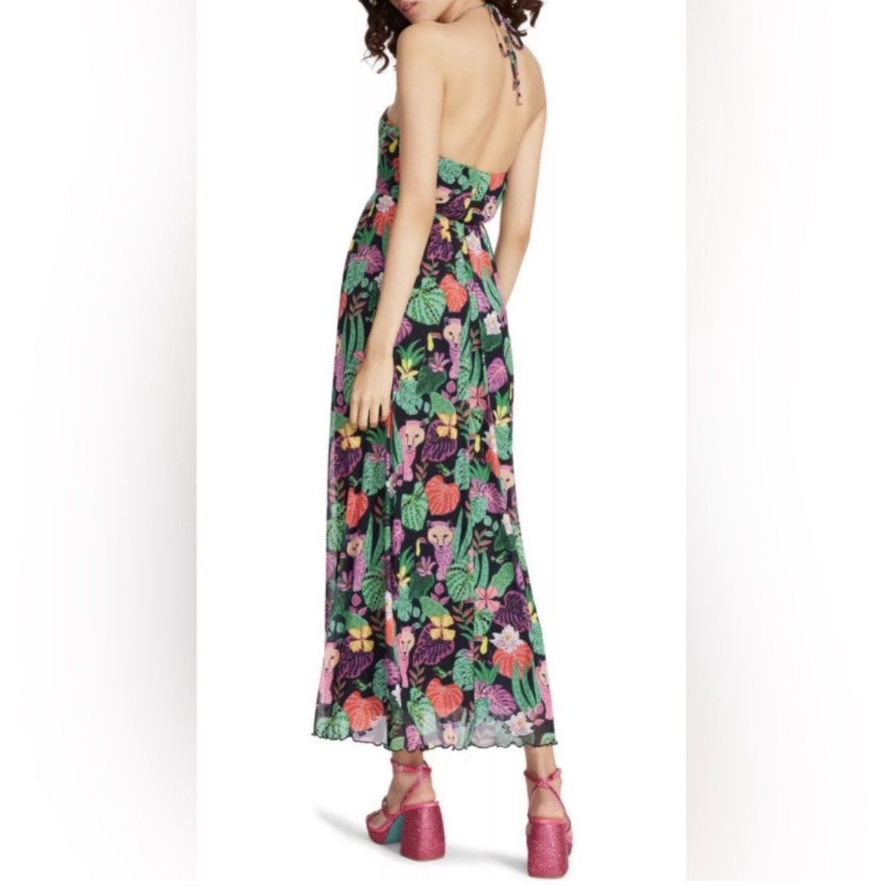 Betsey Johnson Betsey Johnson Women’s Paulina Halter Maxi Dress Black XL Size XL / US 12-14 / IT 48-50 - 2 Thumbnail