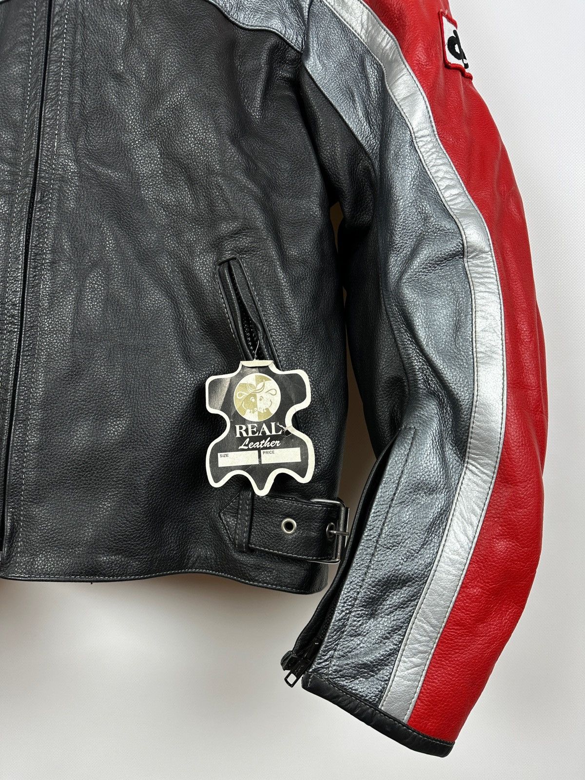 Other Route 69 Michelin Shell Motorcycle Racing Leather Jacket Size US XL / EU 56 / 4 - 7 Thumbnail