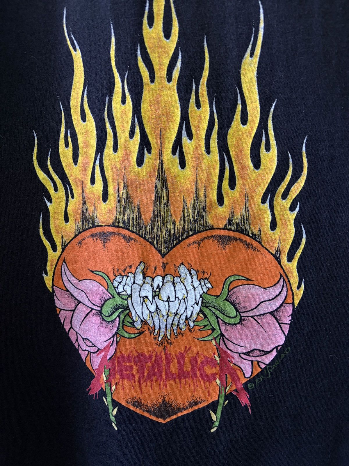 Giant Vintage 1994 Metallica Pushead Skull Sun Giant Tee L Size US L / EU 52-54 / 3 - 14 Thumbnail