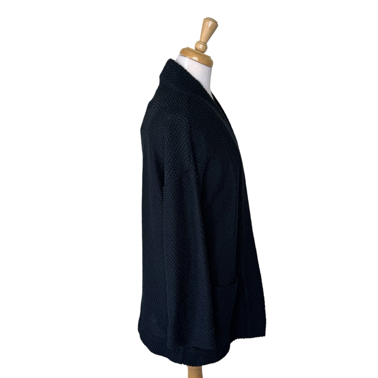 Marine Layer Marine Layer Women's Birdseye open-front cardigan sweater Size S / US 4 / IT 40 - 5 Thumbnail