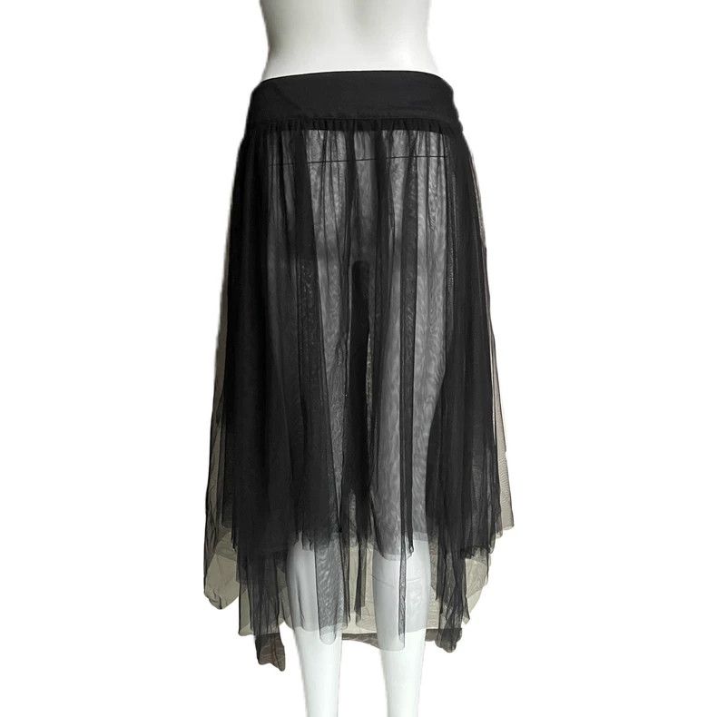 Yohji Yamamoto Yohji YamamotoStrap Gauze Skirt 2503-Nextarrow Size 25" / US 0 / IT 36 - 3 Thumbnail