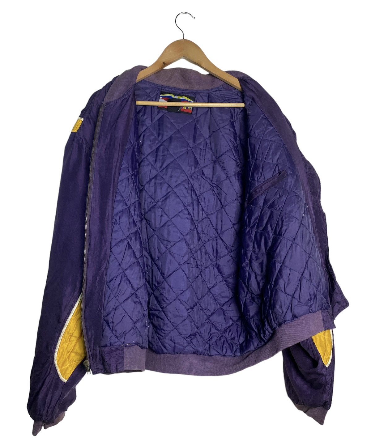 NBA LOS ANGELES LAKERS L.A BOMBER JACKET Size US L / EU 52-54 / 3 - 3 Thumbnail
