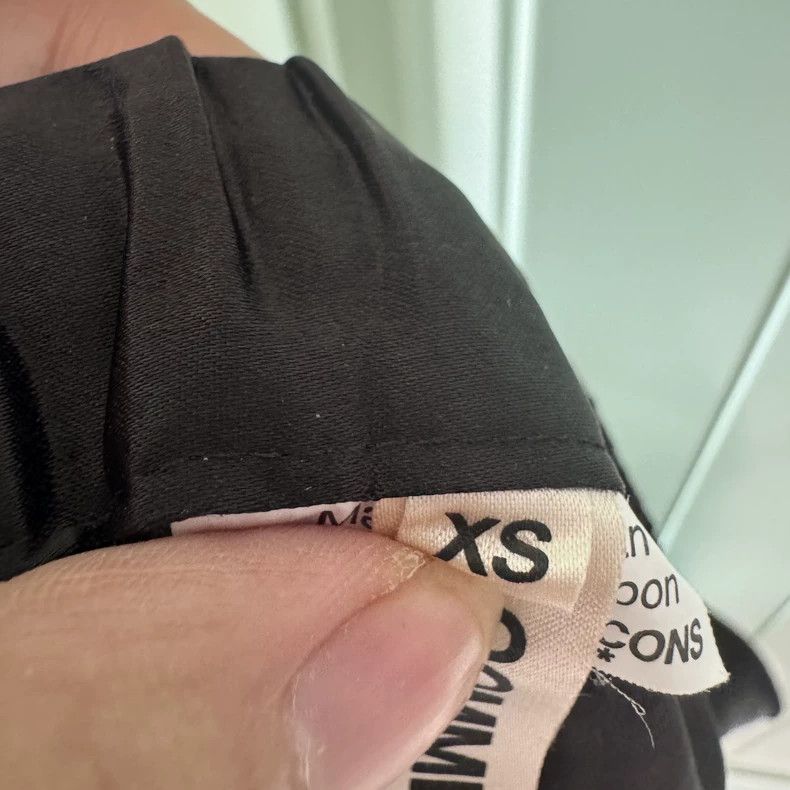 Comme des Garcons Comme des Garcons size XS Black and white stitching oversk Size 22" - 5 Thumbnail