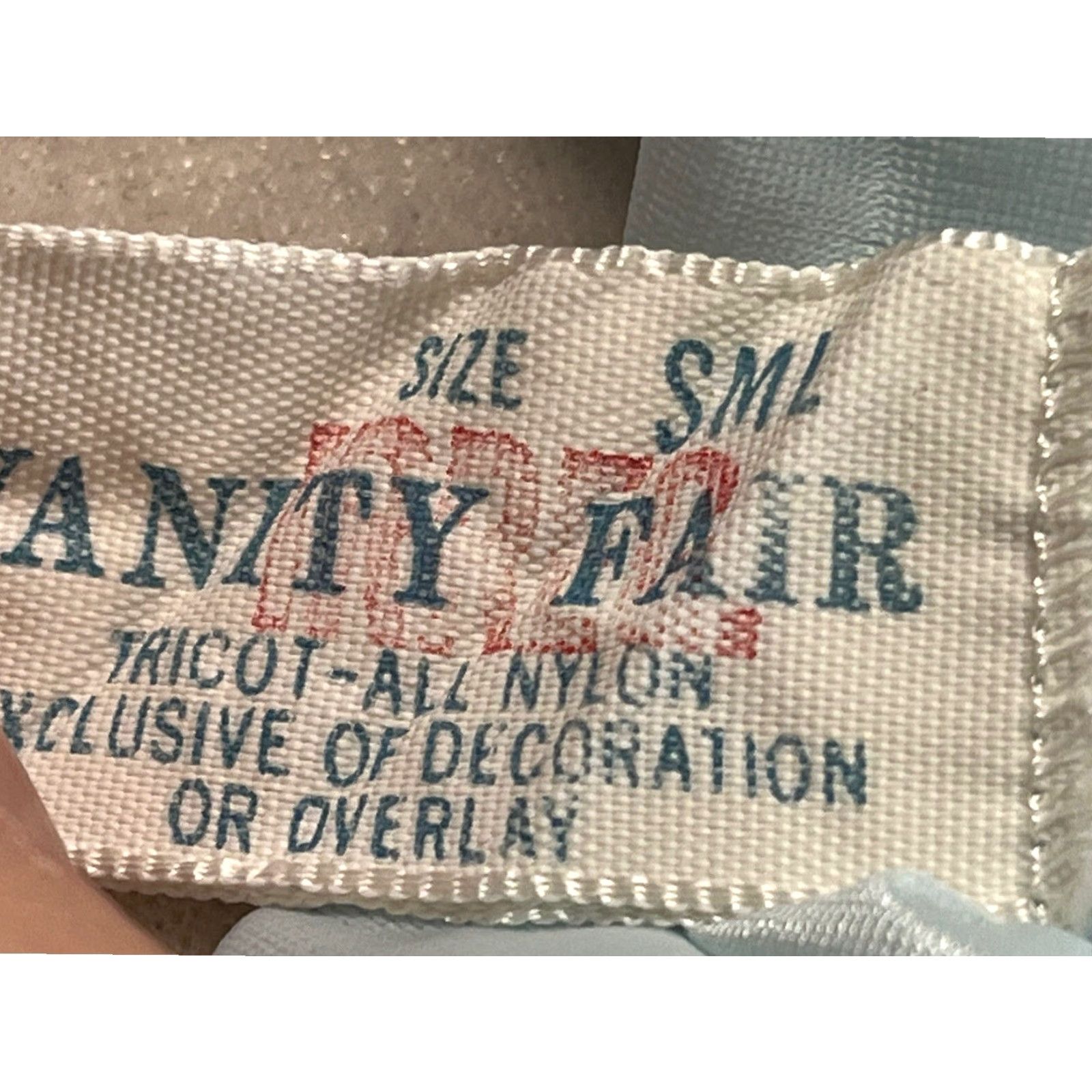 Vintage VINTAGE Vanity Fair Nylon Nightgown Small Pale Blue Belted 1970s Women Size ONE SIZE - 6 Thumbnail