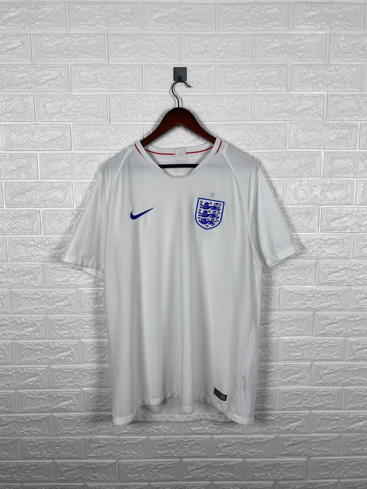 Pre-owned Jersey X Nike England 2018 Football Soccer Jersey In White