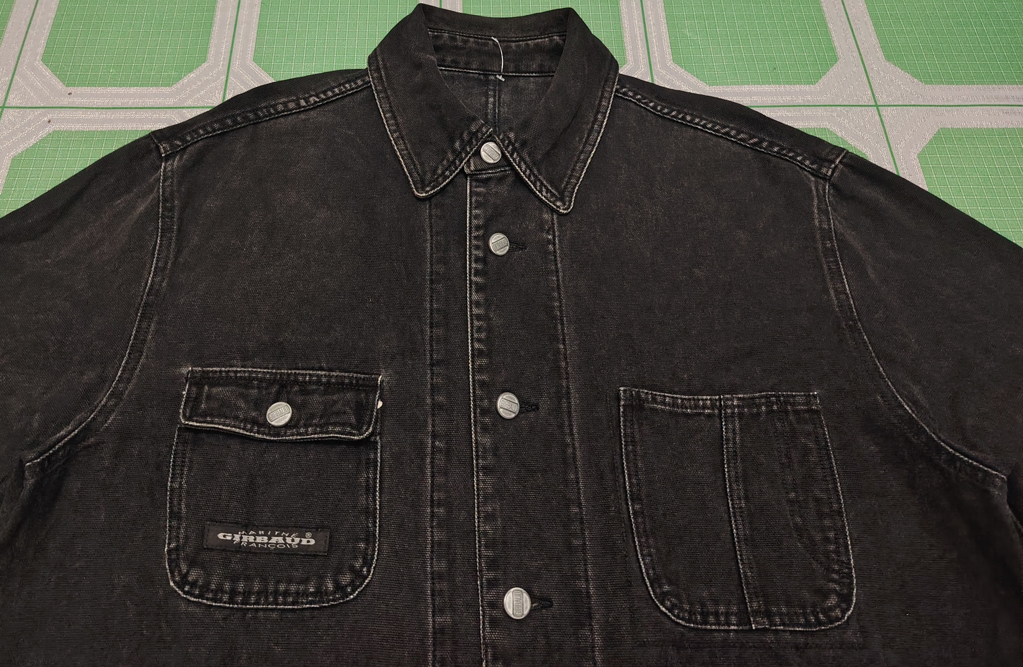 Marithe + Francois Girbaud Rare vtg Japanese MFG Denim Jacket Like Carhartt Jacket Size US XL / EU 56 / 4 - 3 Thumbnail
