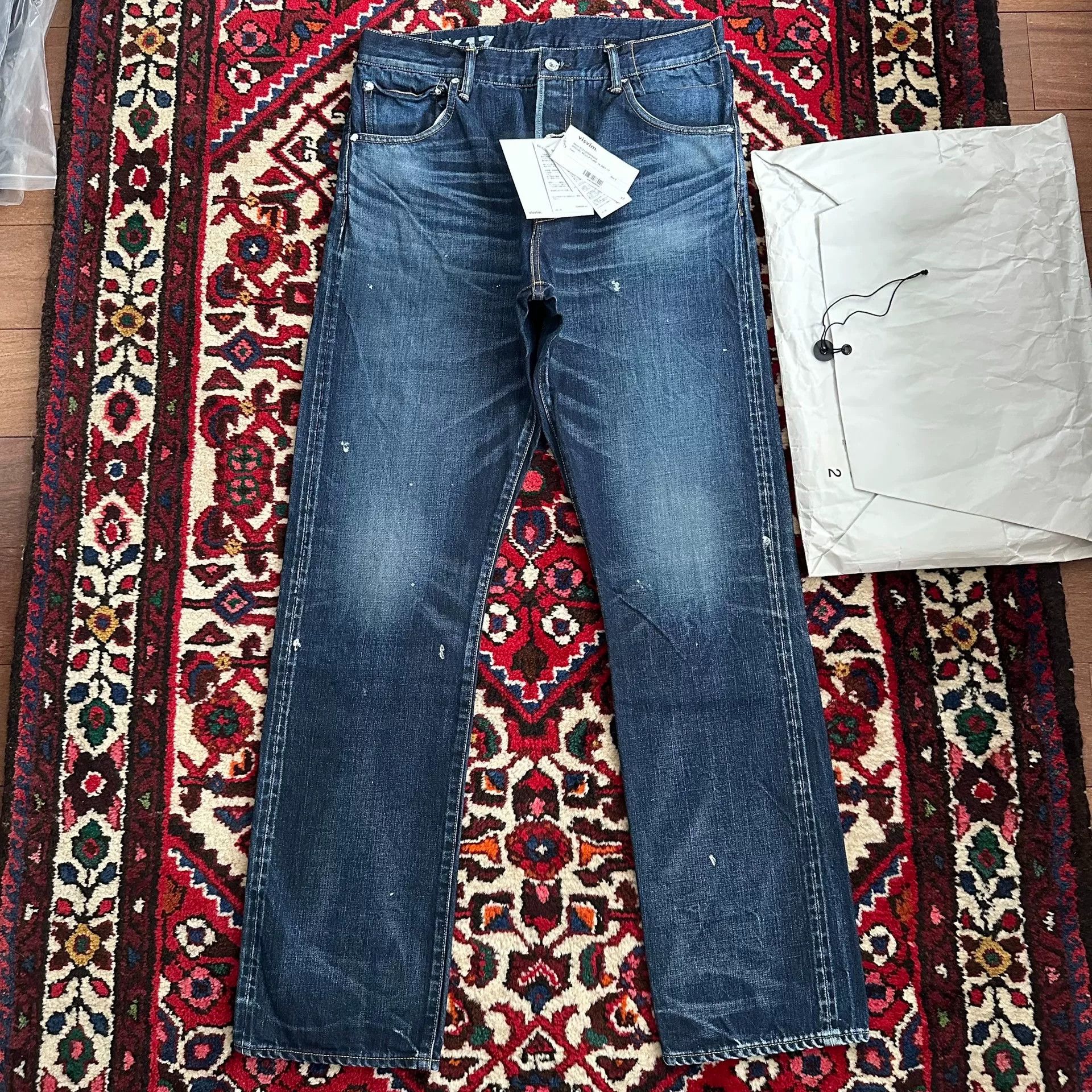 Visvim VISVIM 16 DRY17 Water Wash Jeans Size US 26 / EU 42 - 1 Thumbnail