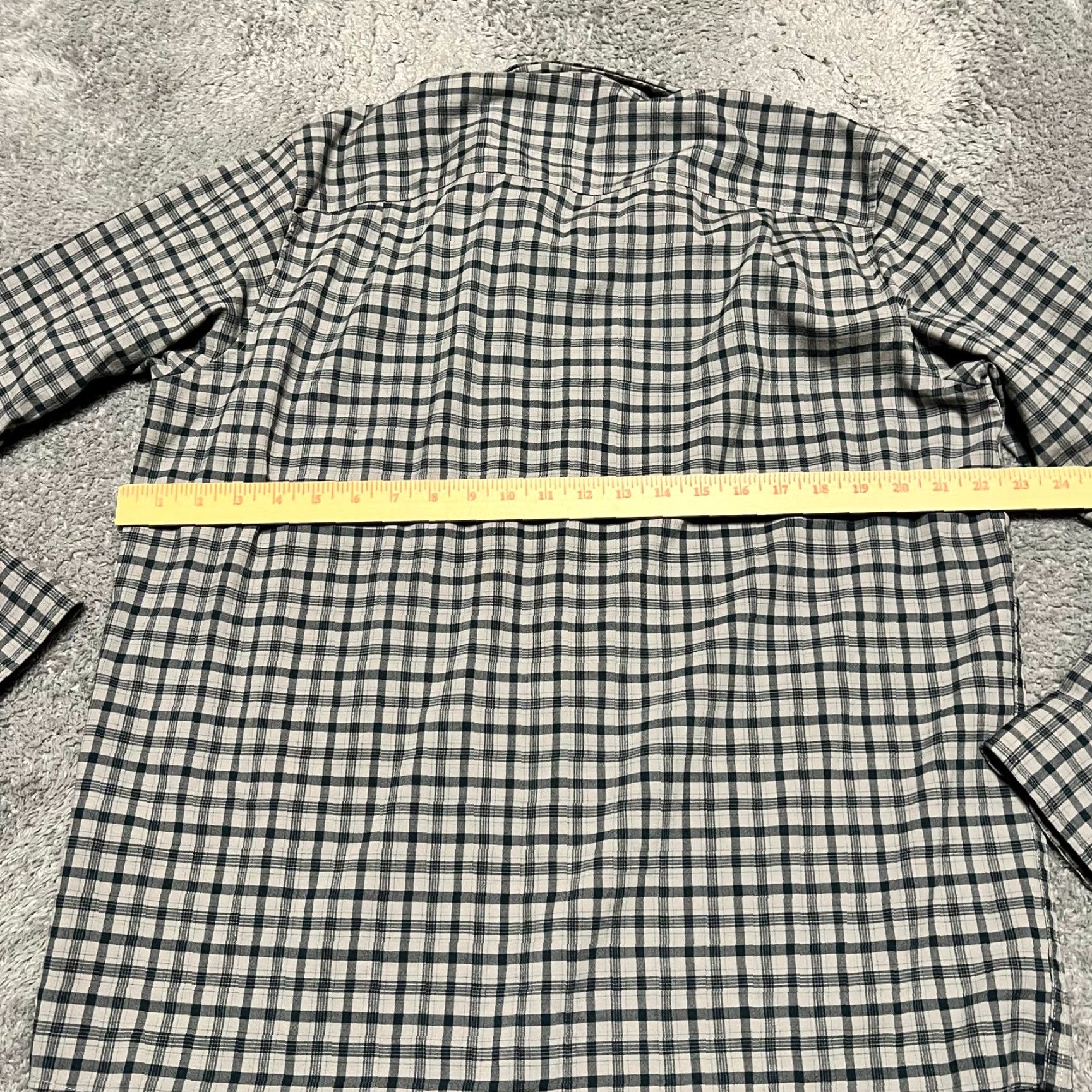 Pendleton Pendleton Shirt Mens Large Evergreen Green Plaid Button Down Fitted Virgin Wool Size US L / EU 52-54 / 3 - 5 Thumbnail