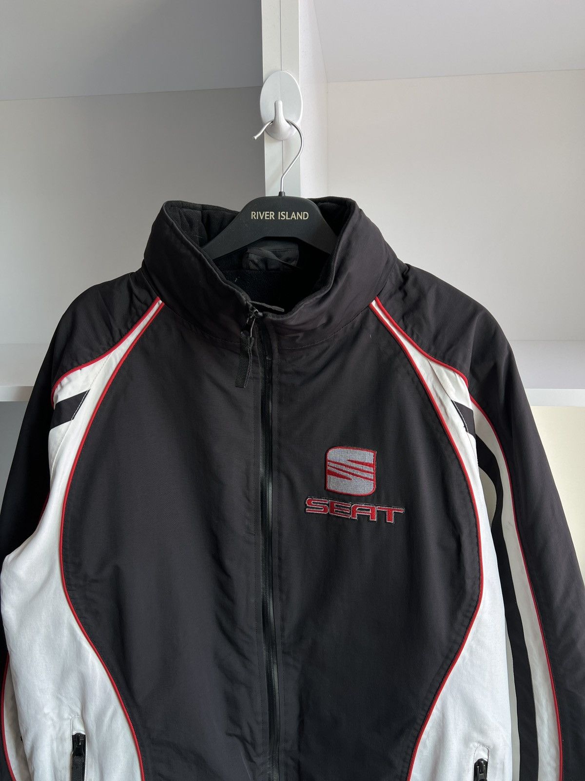 Vintage Vintage Seat Big Logo Racing Jacket ( Condition 7/10) Size US L / EU 52-54 / 3 - 4 Thumbnail