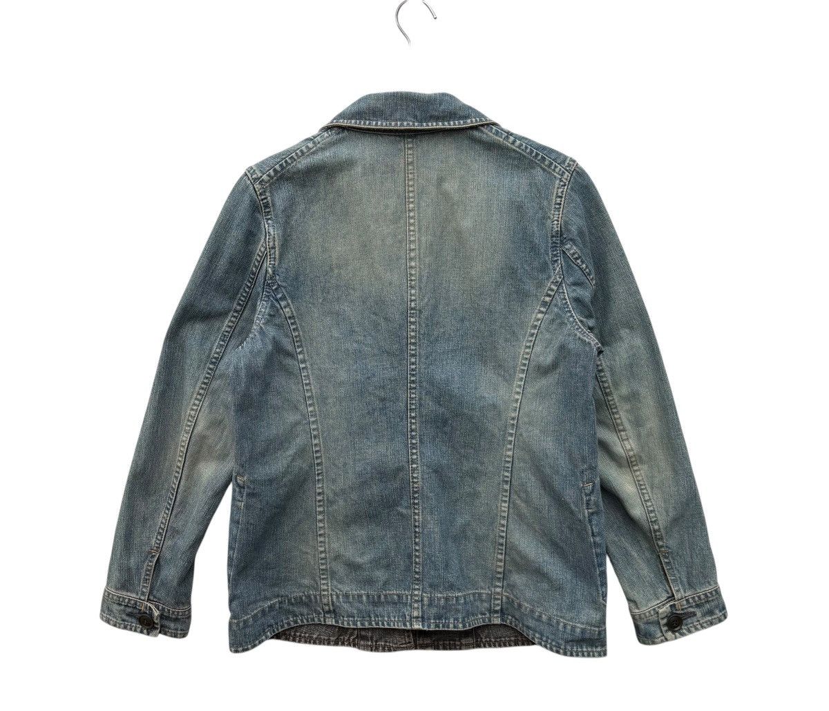 Japanese Brand Rna Riversible Streetwear Women Denim Jacket Size S / US 4 / IT 40 - 8 Thumbnail