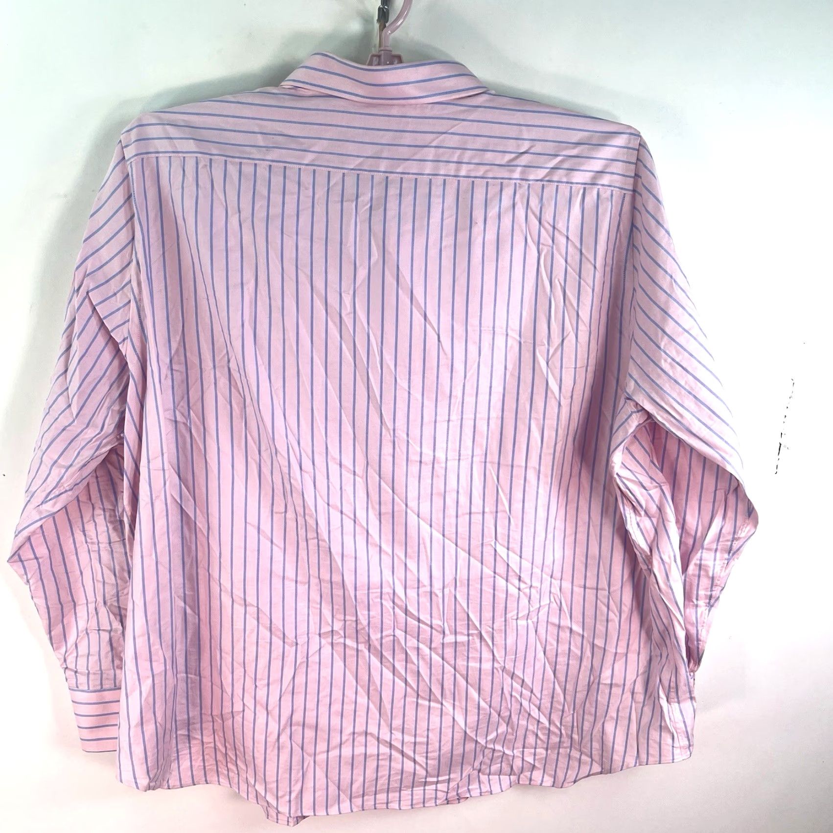 Vintage Vintage Apposta Men's Shirt Long Sleeve Button-Up Casual 3XL Pink Cotton Italy Size US XXL / EU 58 / 5 - 7 Thumbnail