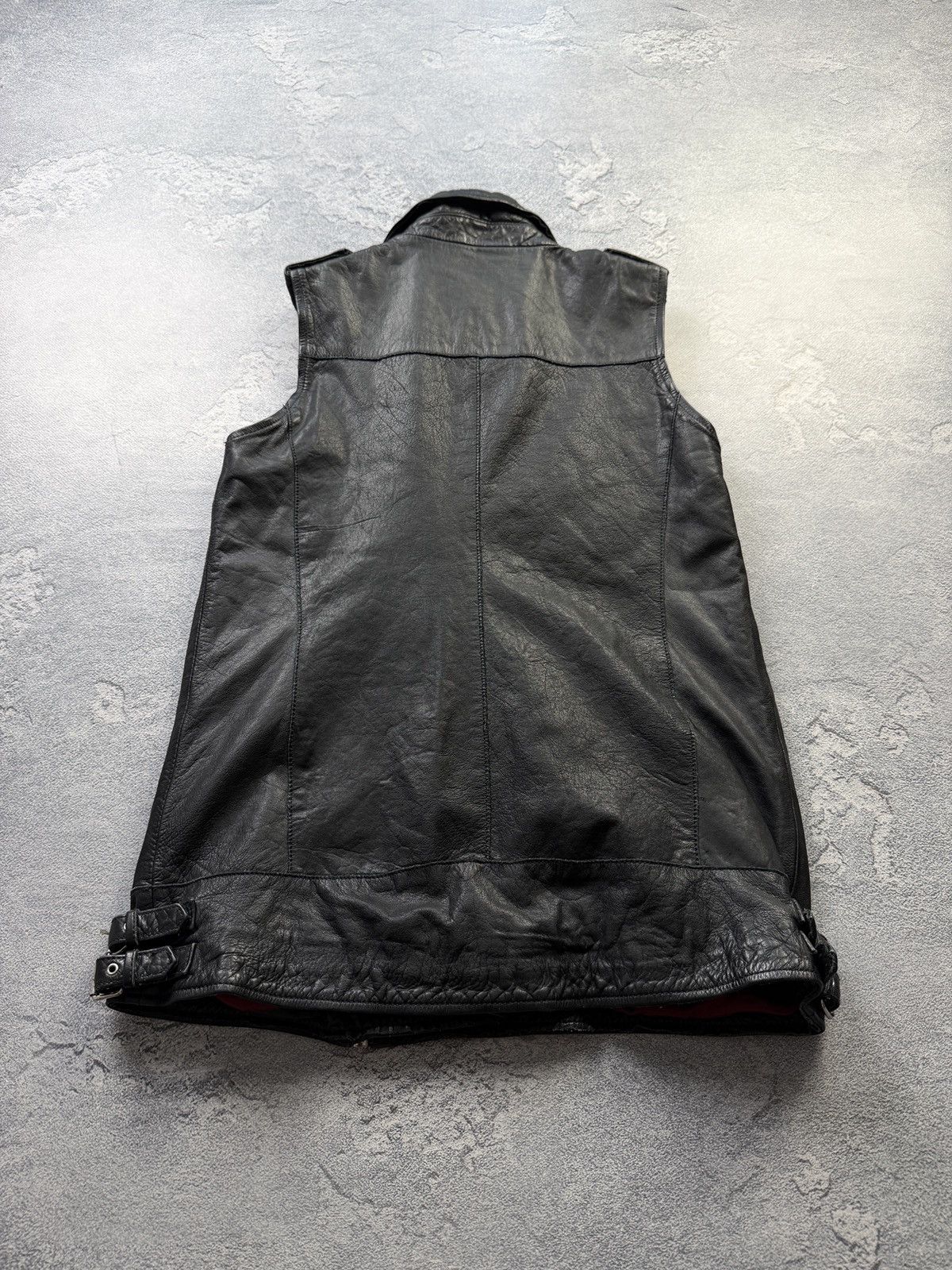Allsaints Allsaints Leather Biker Vest Size US S / EU 44-46 / 1 - 5 Thumbnail
