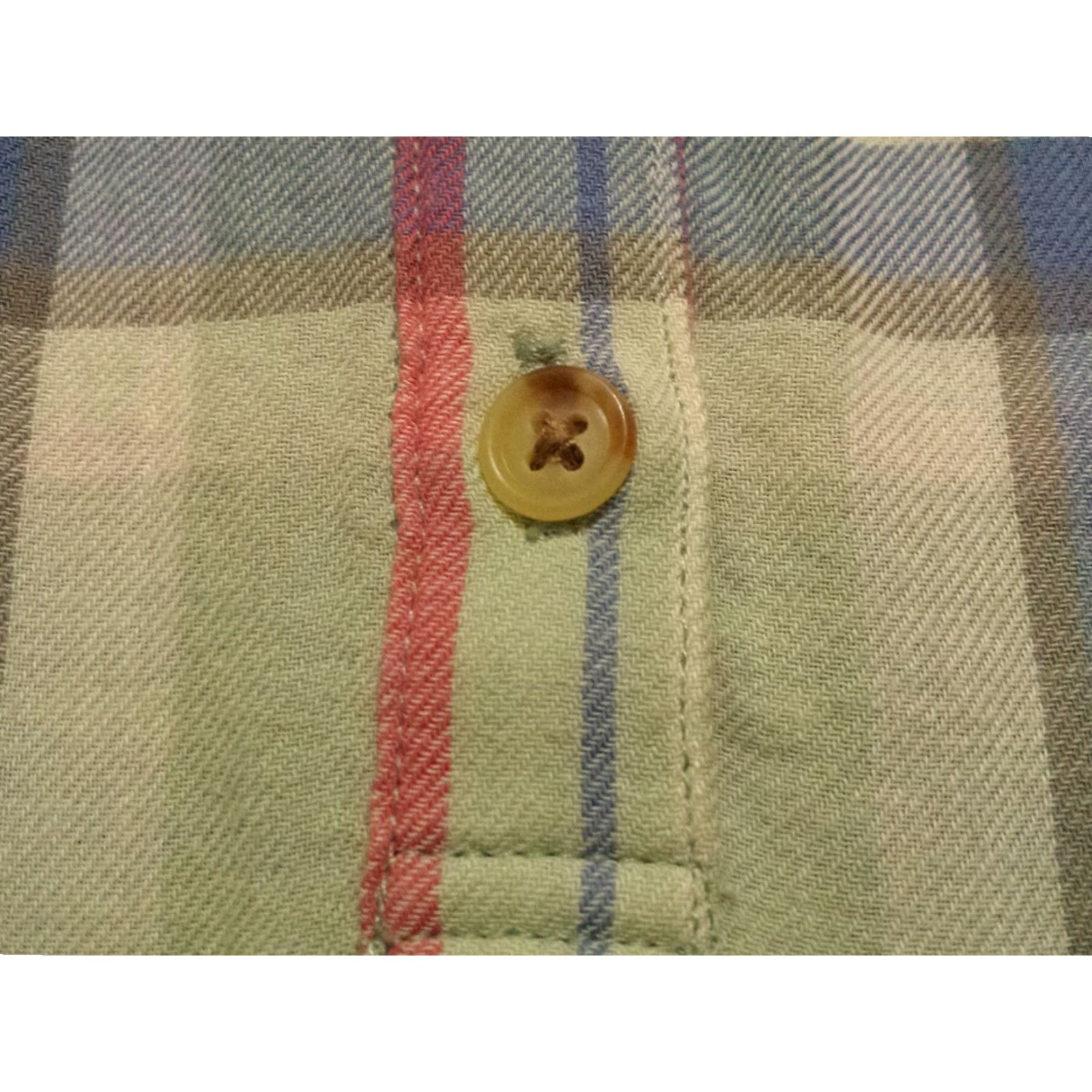 Chaps Chaps Shirt Multicolor Plaid Long Sleeve Button-Front Petite Small Pullover Blouse Women's PS Size S / US 4 / IT 40 - 4 Thumbnail