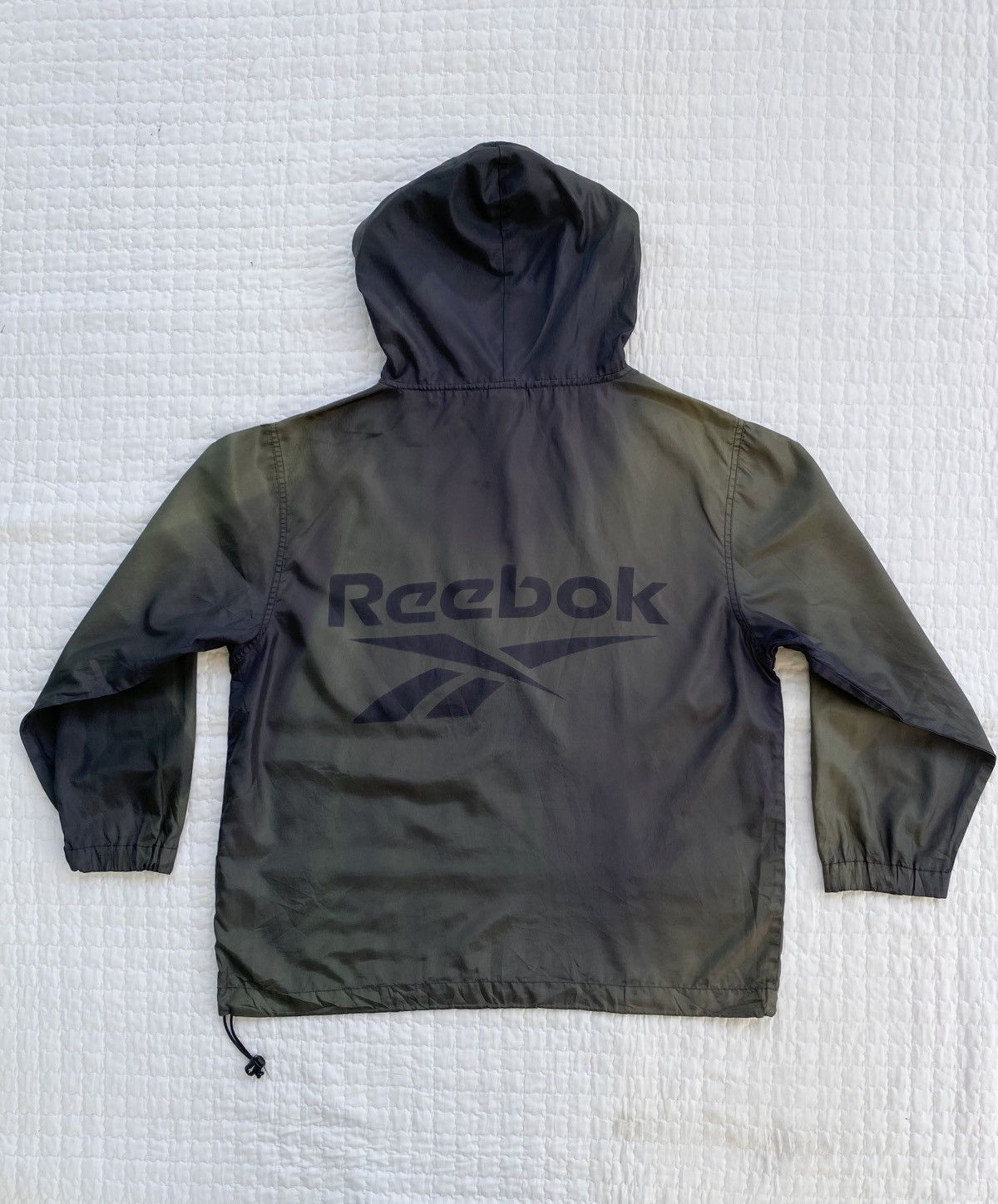 Reebok Vintage 90s Reebok Windbreaker– One of a Kind Fade Size US XL / EU 56 / 4 - 2 Thumbnail