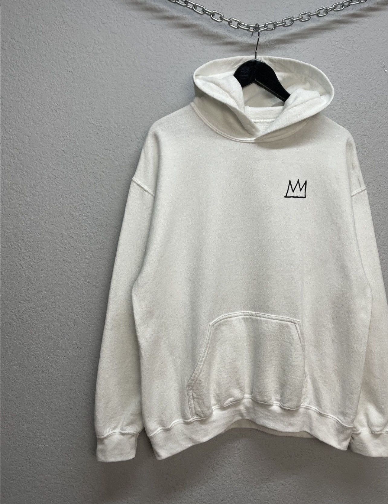 Jean-Michel Basquiat Vintage Y2K Jean Michel Basquiat Boxy Fit Hoodie Size US L / EU 52-54 / 3 - 7 Thumbnail