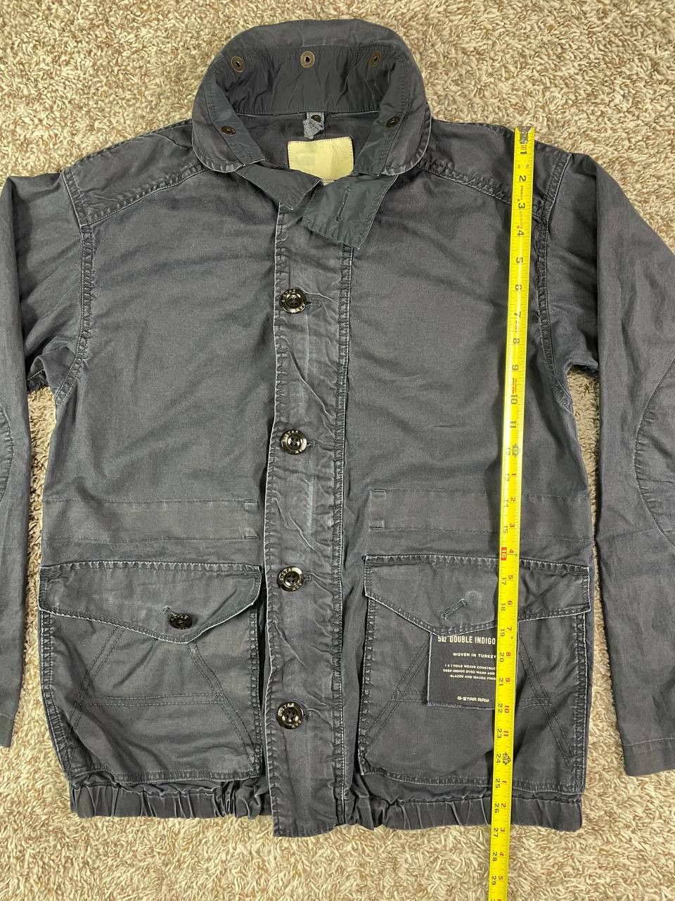 G-Star G-Star RAW Crotch Indigo Military Coat Size US L / EU 52-54 / 3 - 8 Thumbnail