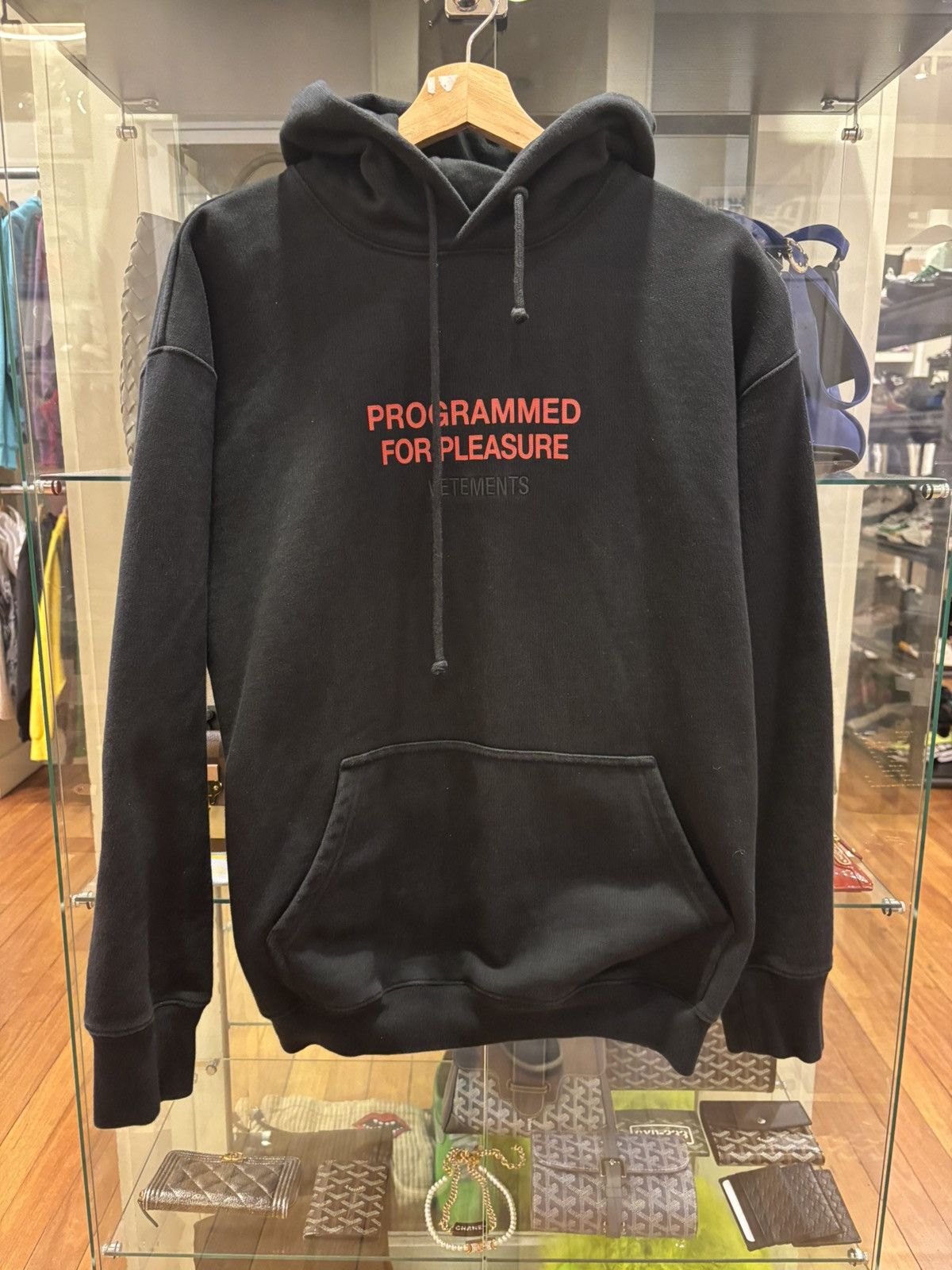 Vetements Vetements Programmed For Pleasure Hoodie Size US S / EU 44-46 / 1 - 1 Thumbnail